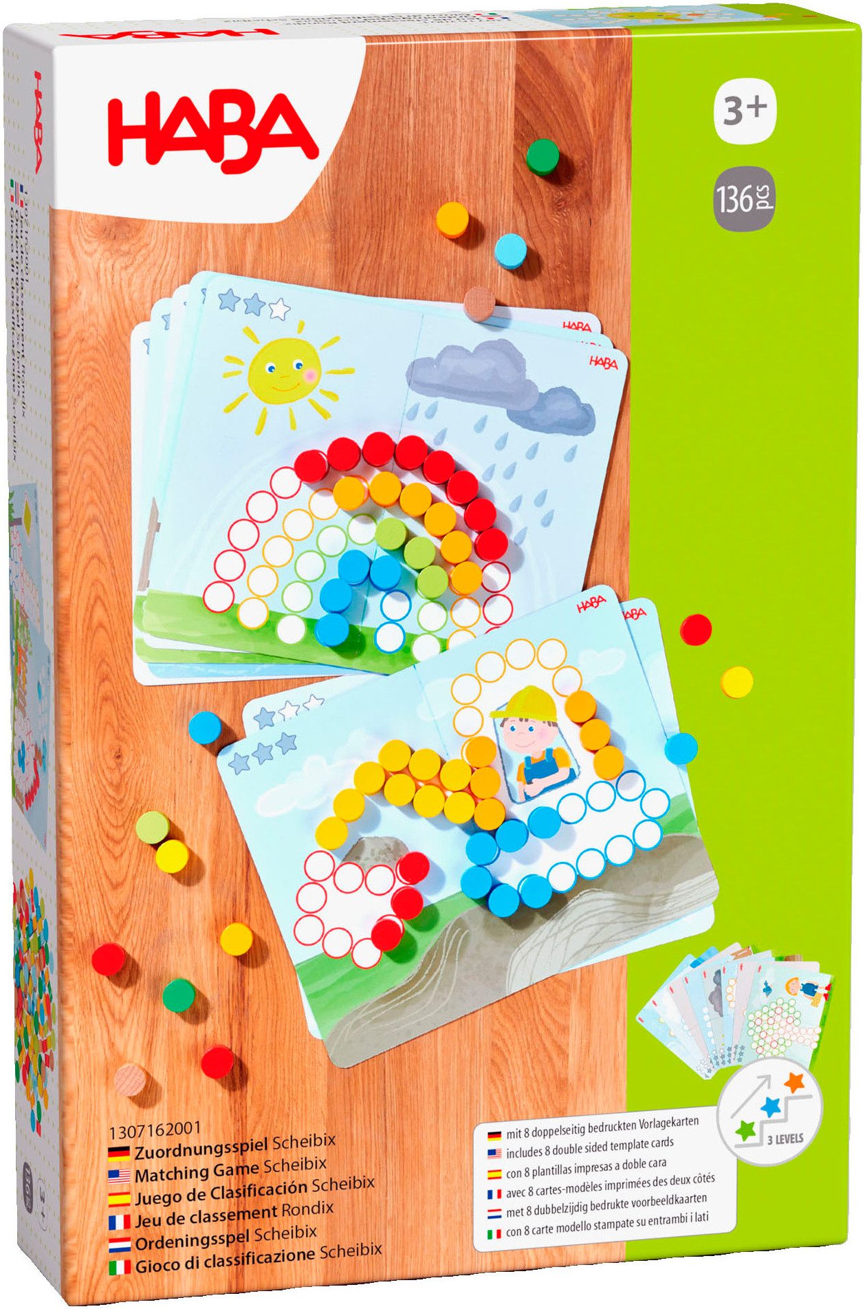 Haba Lernspielzeug Zuordnungsspiel Scheibix günstig online kaufen