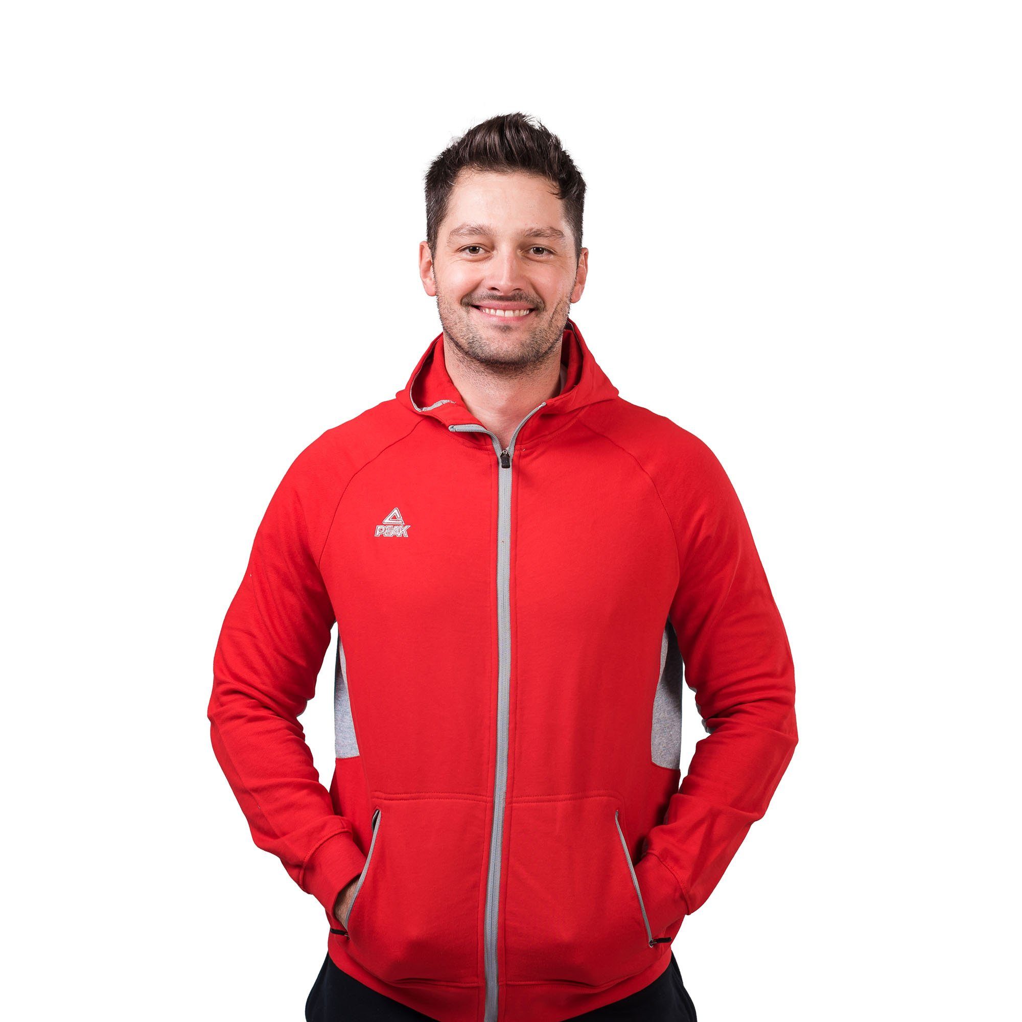 PEAK Kapuzensweatjacke classic