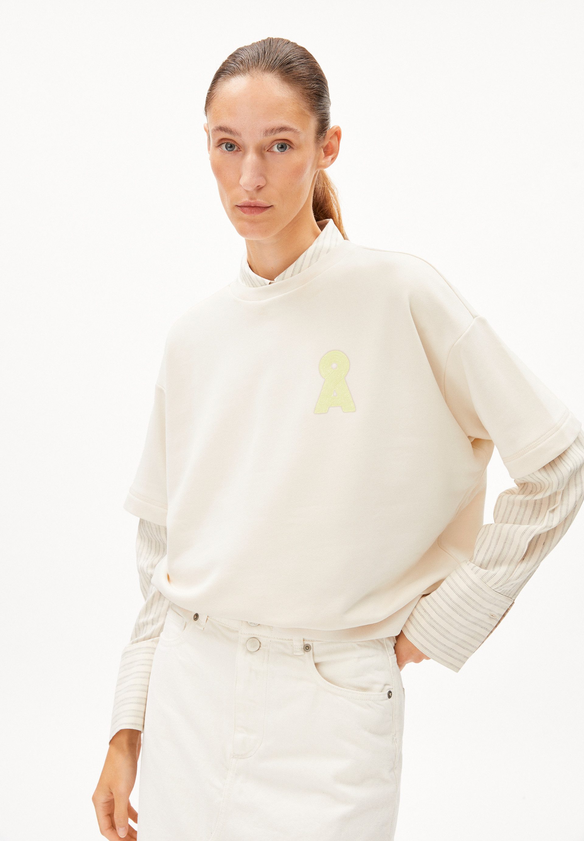 Armedangels Sweatshirt BAMIKAA Sweatshirt aus Bio-Baumwolle Oversized Fit günstig online kaufen