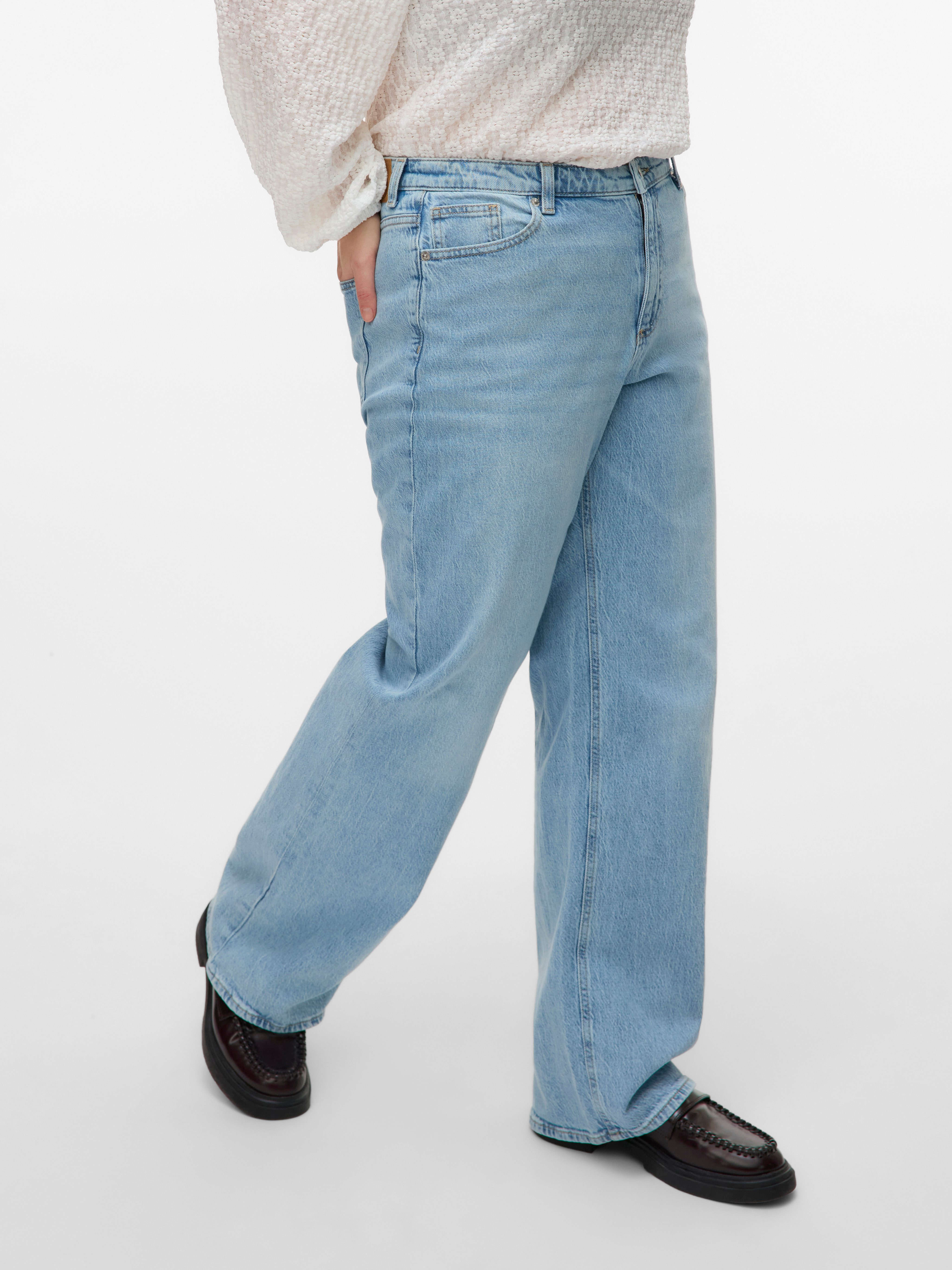 Vero Moda Curve High-waist-Jeans VMCTESSA HR günstig online kaufen