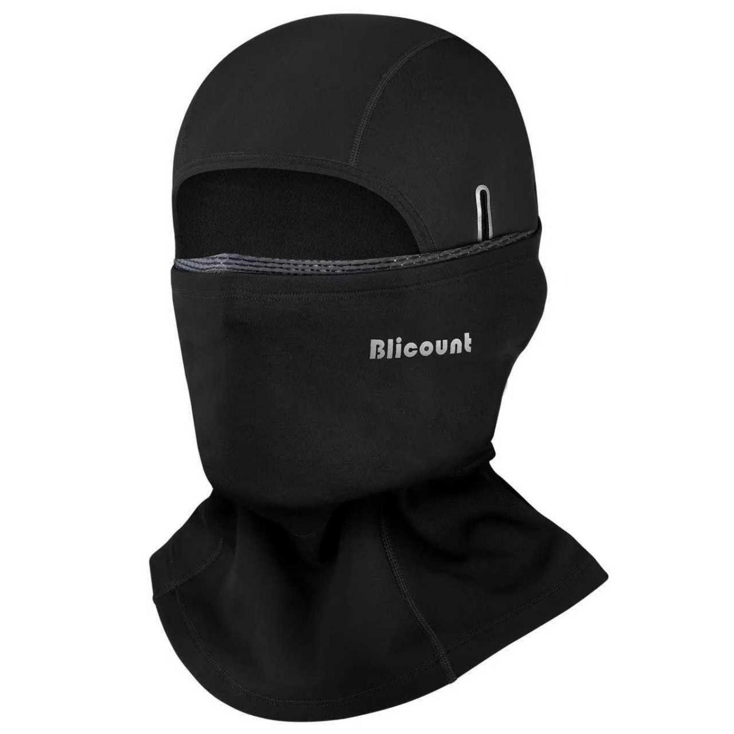 Sturmhaube Sturmhaube Herren Damen Winddicht Atmungsaktiv Motorrad Schwarz
