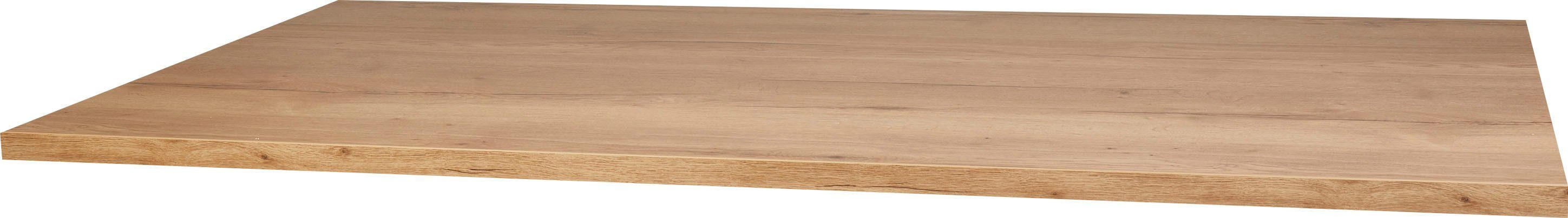 nobilia® Arbeitsplatte passend zu allen Serien, Stärke: 3,8 cm, von drei Seiten beschichtet, in drei Breiten: 180, 210 und 240 cm