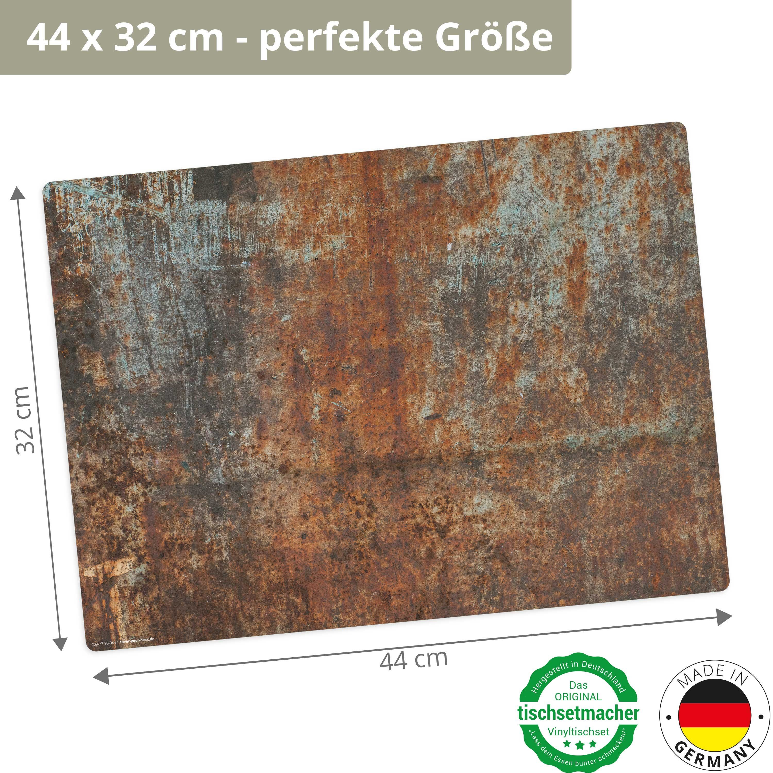 Tischsetmacher Platzset Tischset,  Platzset abwaschbar - Stahlplatte Indust günstig online kaufen