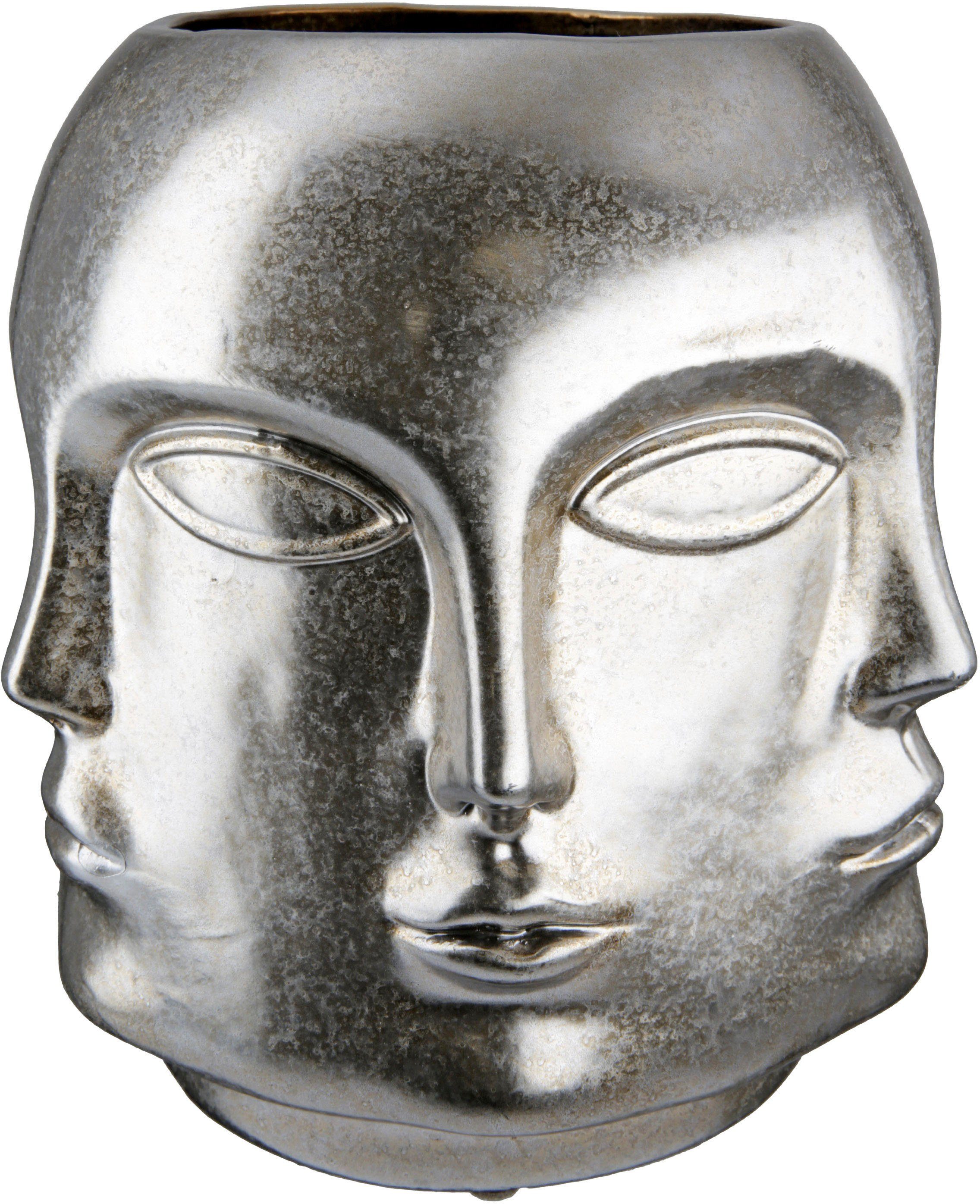 Tischvase Crado - Gesicht, Höhe ca. 23 cm