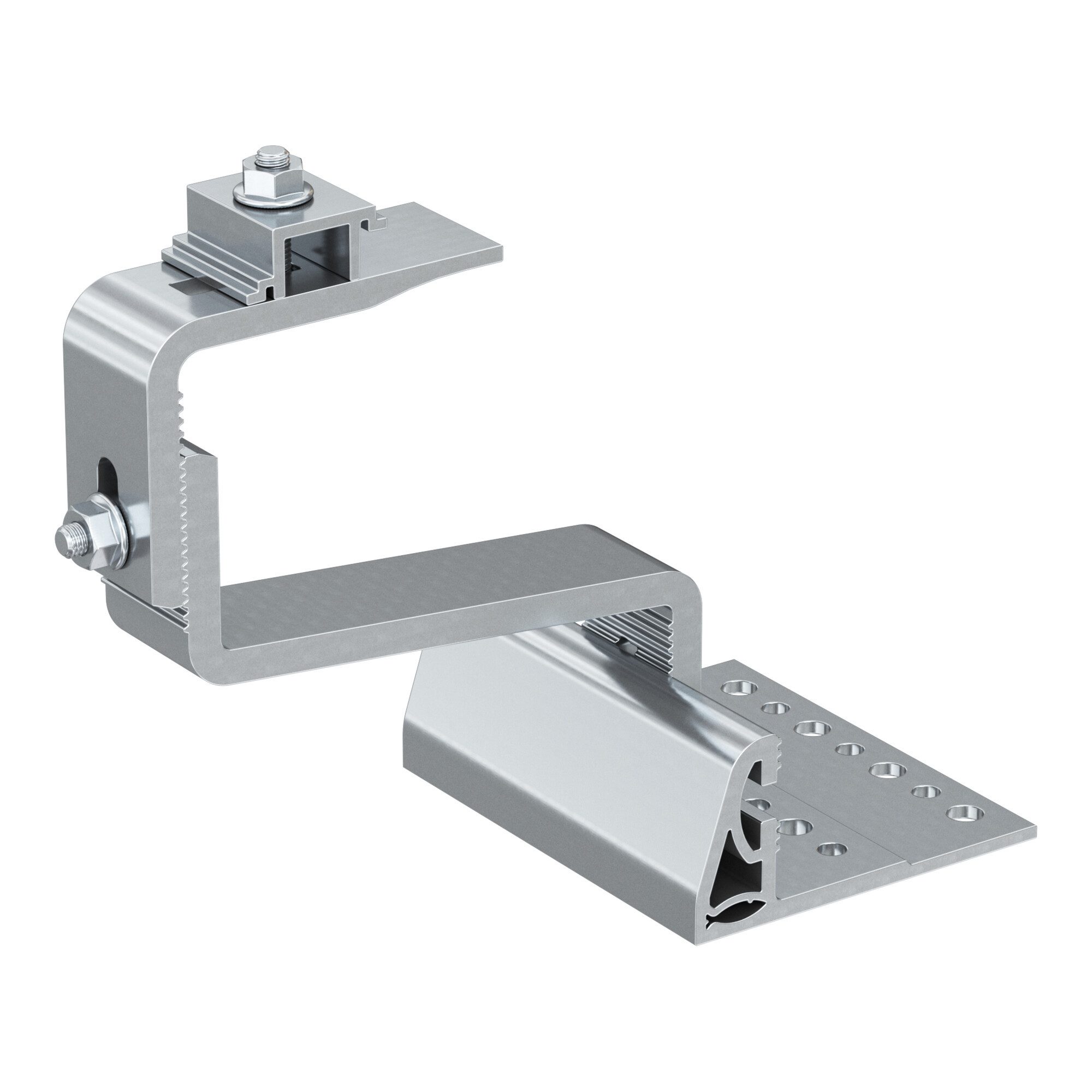 fischer T-Gleiter fischer Dachhaken RH 52-67 HB AL Aluminium 10 Stk