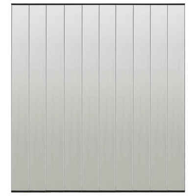 vidaXL Insektenschutz-Vorhang Insektenschutz für Türen 10-tlg. Netzvorhang Schwarz 240x240 cm