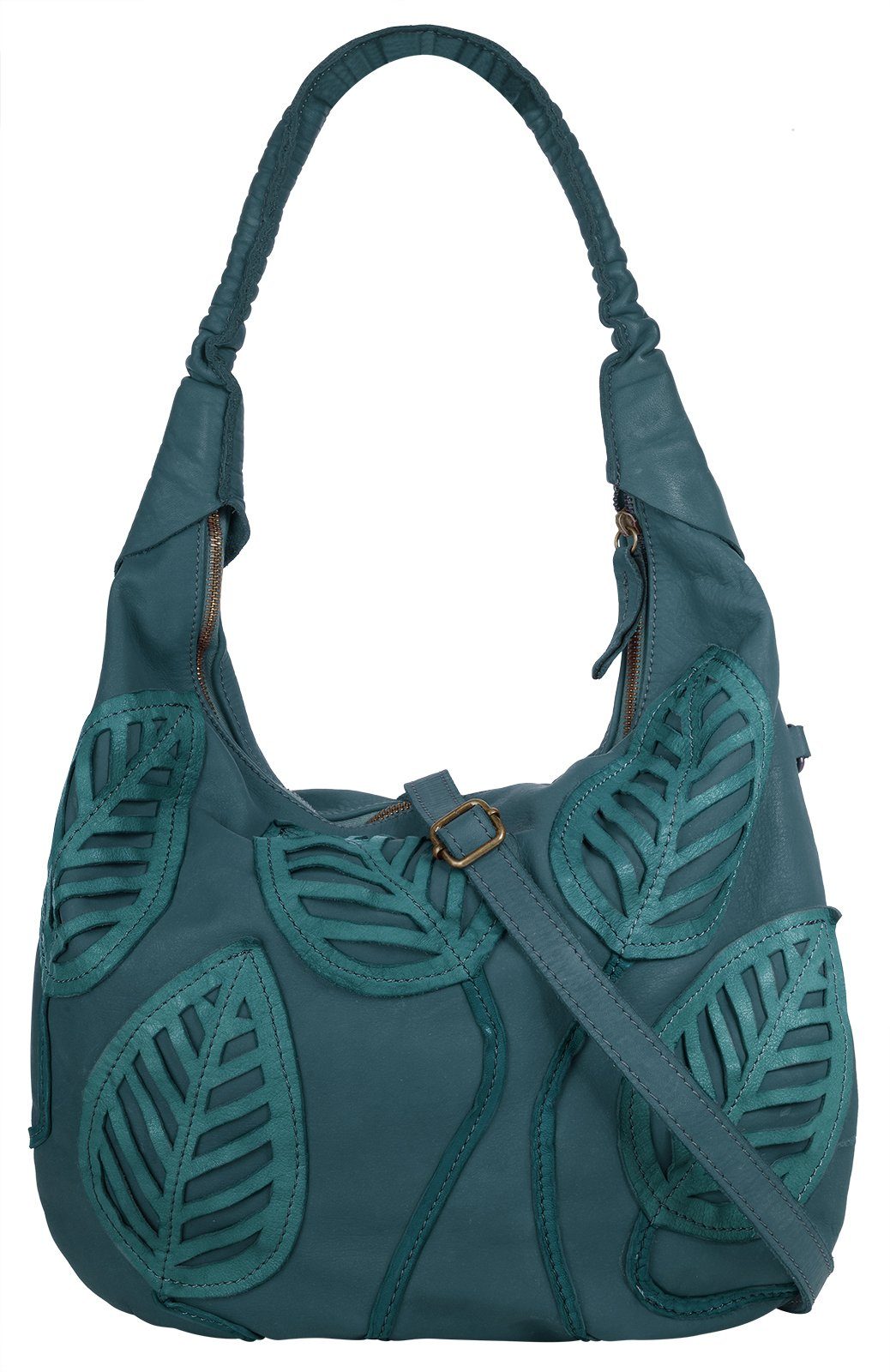 Samantha Look Shopper SAMANTHA LOOK Damen echt Leder, Made in Italy, echt Leder, Made in Italy