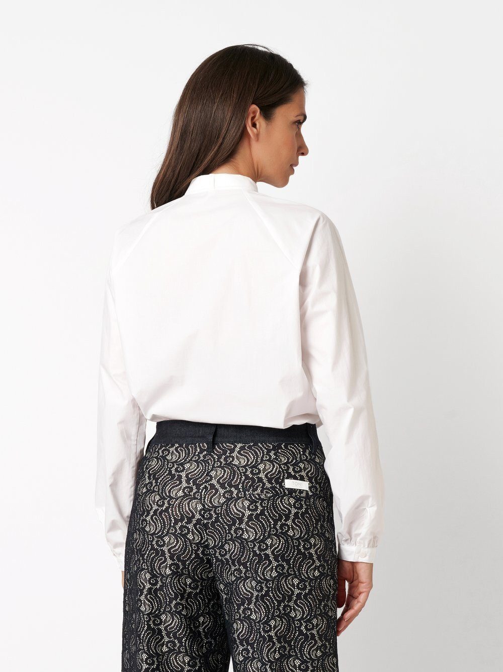 TONI Schluppenbluse Bernice mit kurzer Schluppe