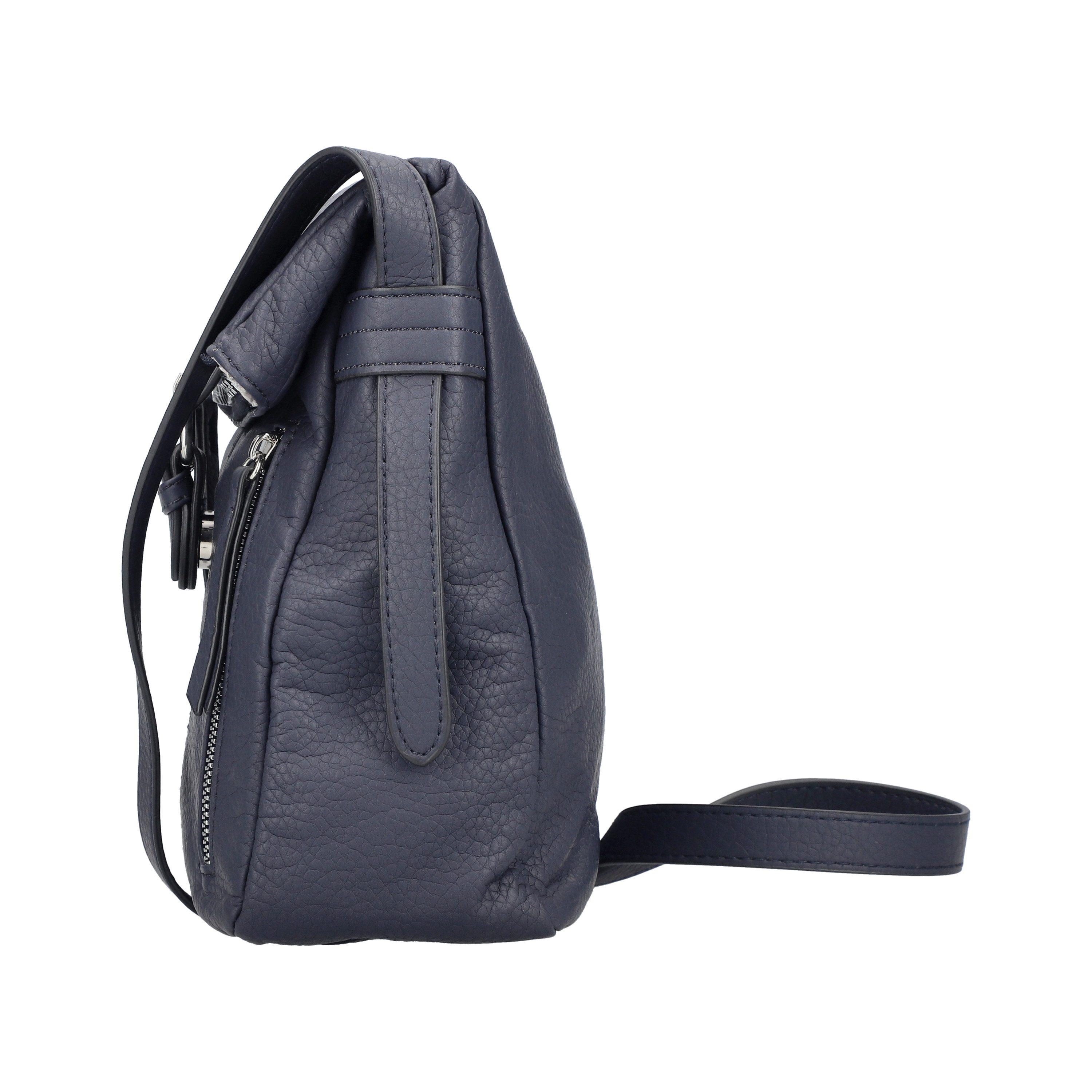 Rieker Umhängetasche, Damen-Handtasche, Schultertasche, Überschlag mit Schnallenverschluss