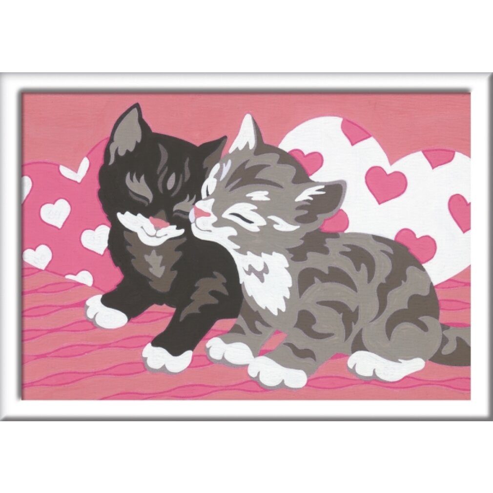 Thumbnail - Ravensburger Malen nach Zahlen MNZ Kuschelkatzen Serie F