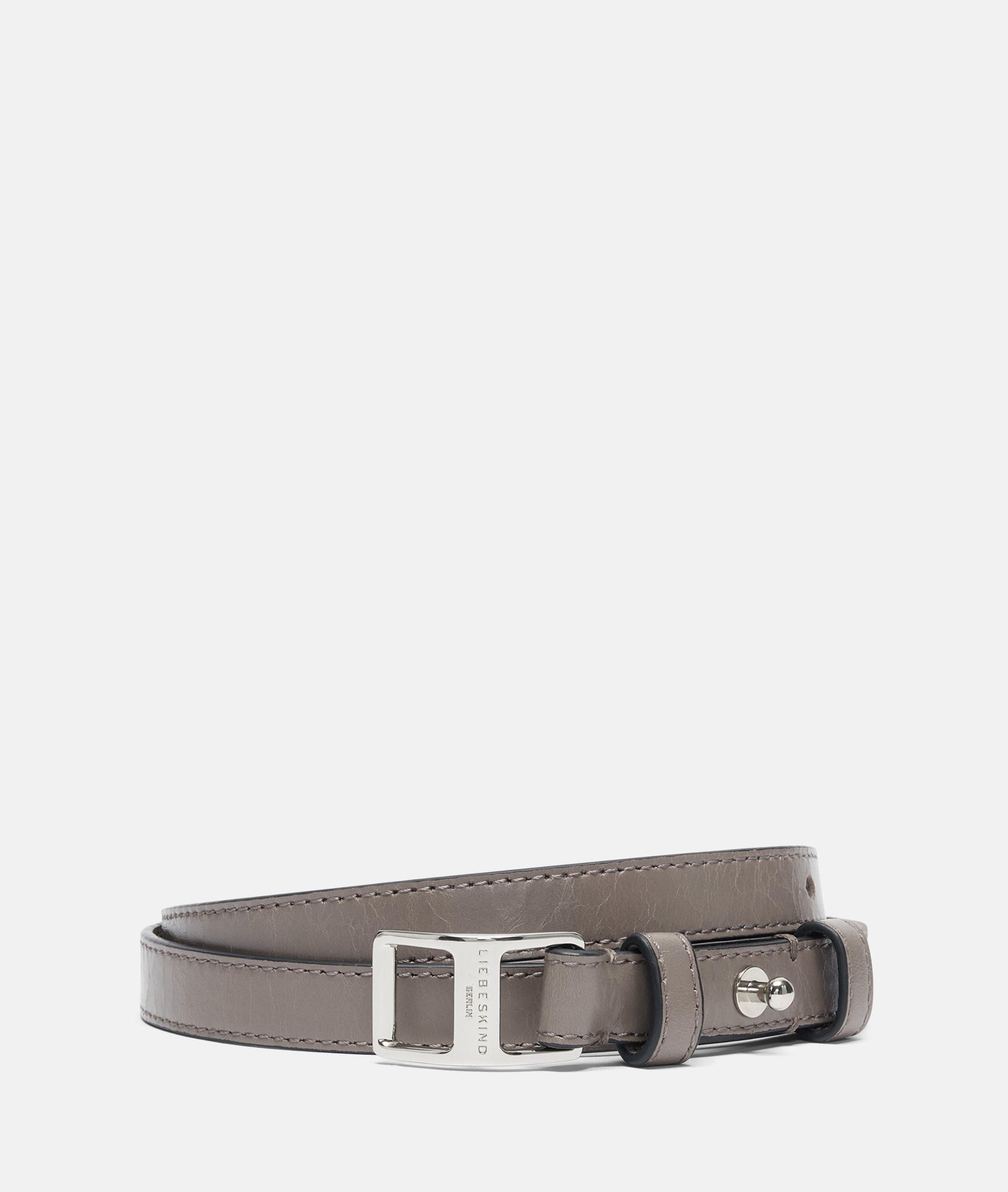 Liebeskind Berlin Ledergürtel Taillengürtel Ledergürtel in Crinkle-Optik