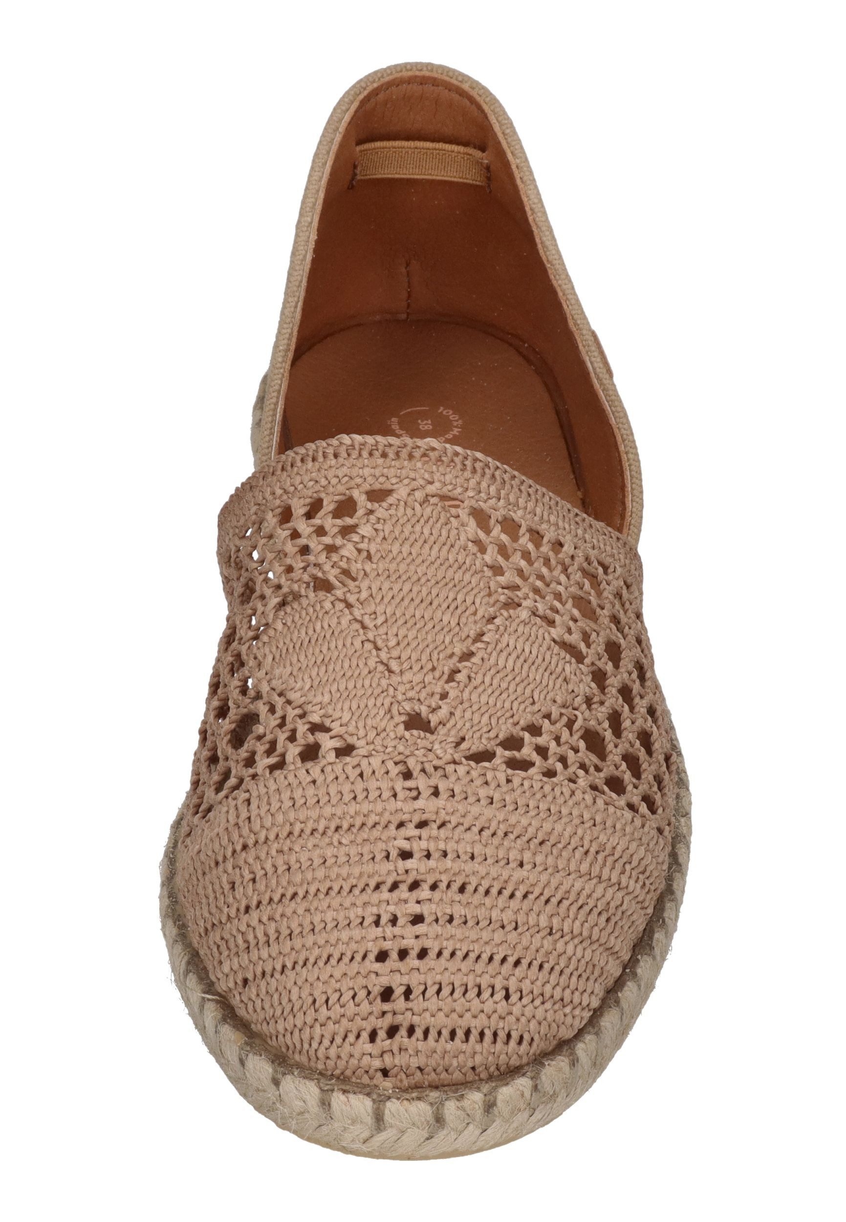 VERBENAS CARMEN CROCHET LINO PARIS Espadrille Piedra
