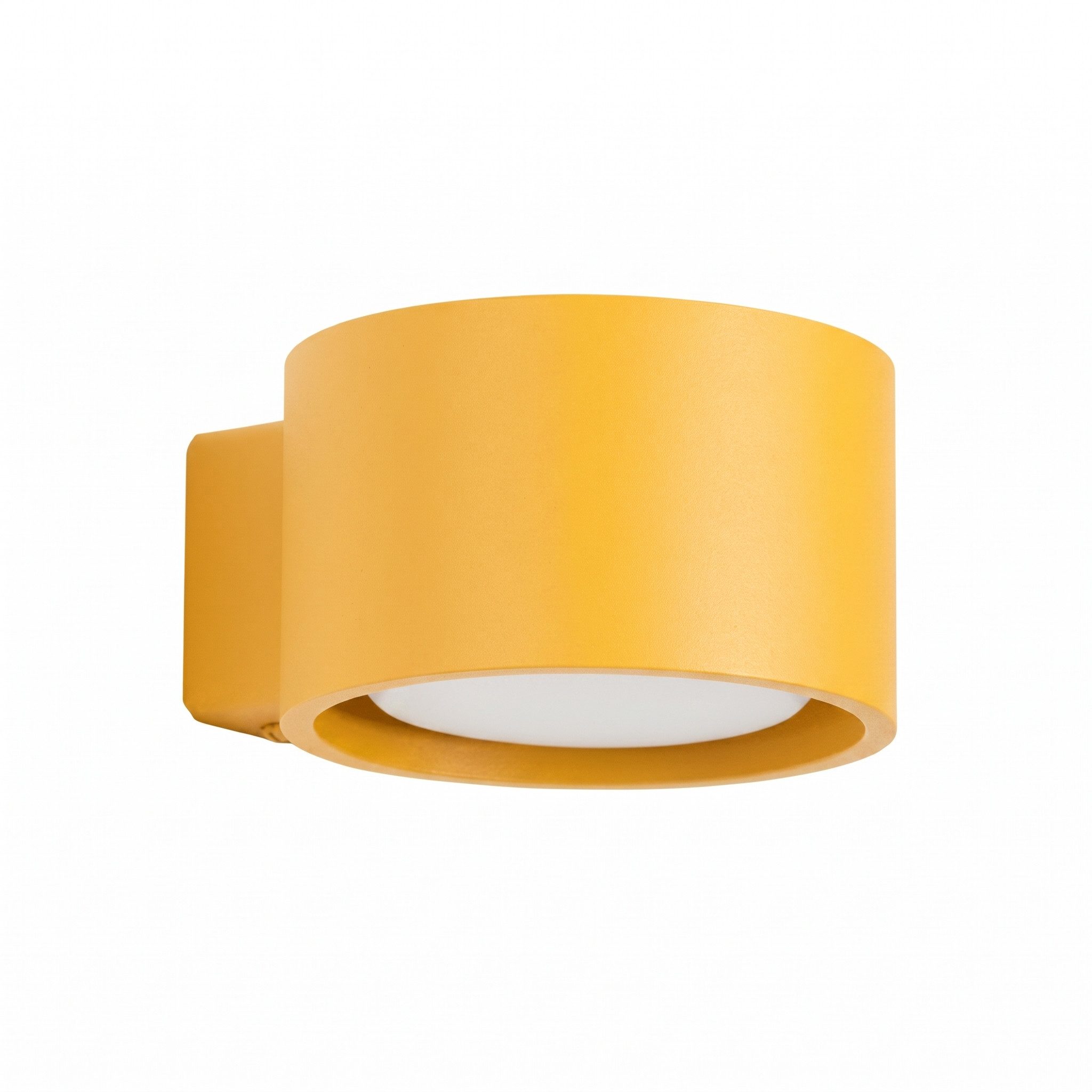 SOLLUX lighting Wandleuchte Wandleuchte MODO 1 gelb Gx53, Nicht enthalten