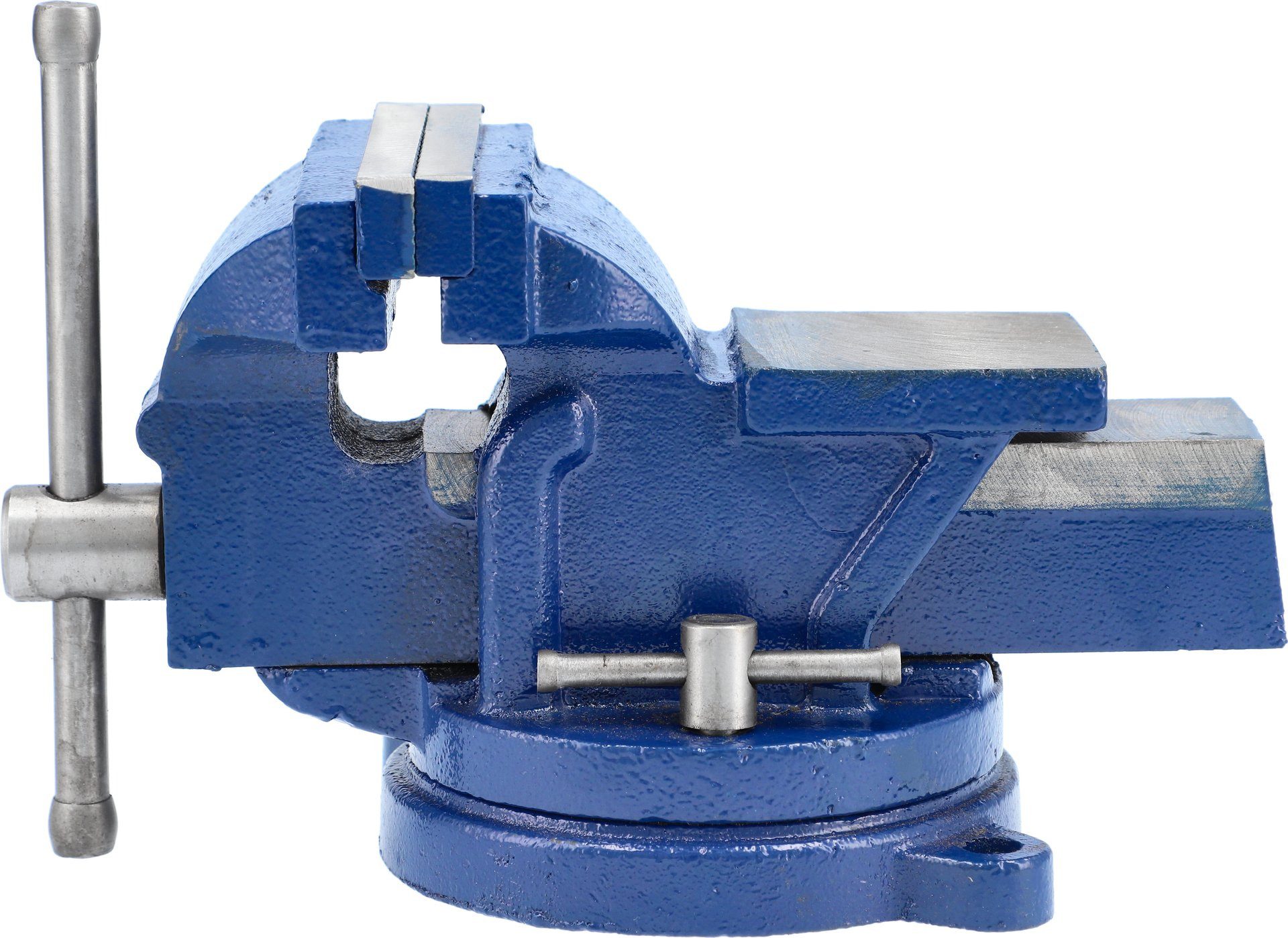 TRIZERATOP Schraubstock Drehbarer Schraubstock 125 mm aus Gusseisen