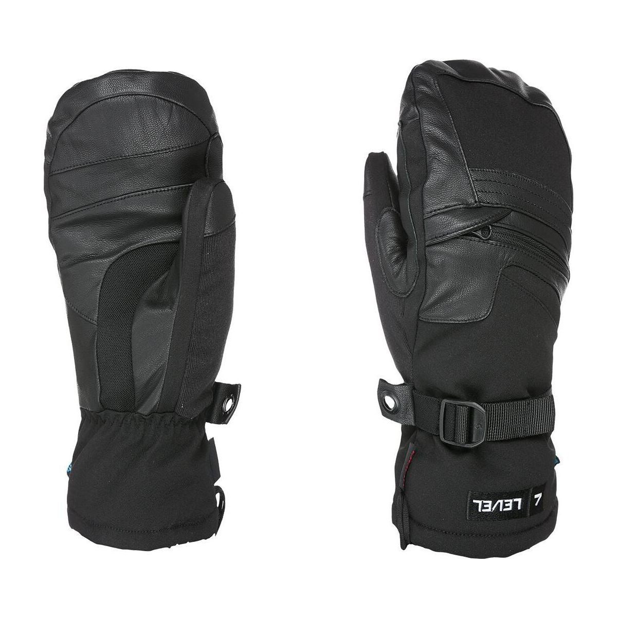 Level Skihandschuhe Ranger Mitten Warme, funktionale Fäustlinge mit Heizungstasche und verstellbarem