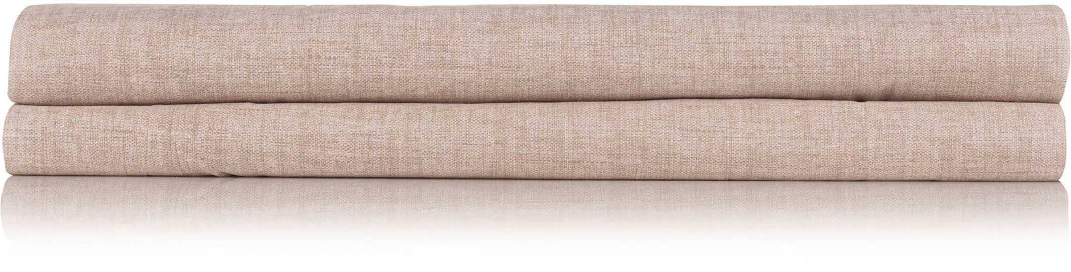 ZO HOME Spannbettlaken Lino, Renforcé, Gummizug: günstig online kaufen