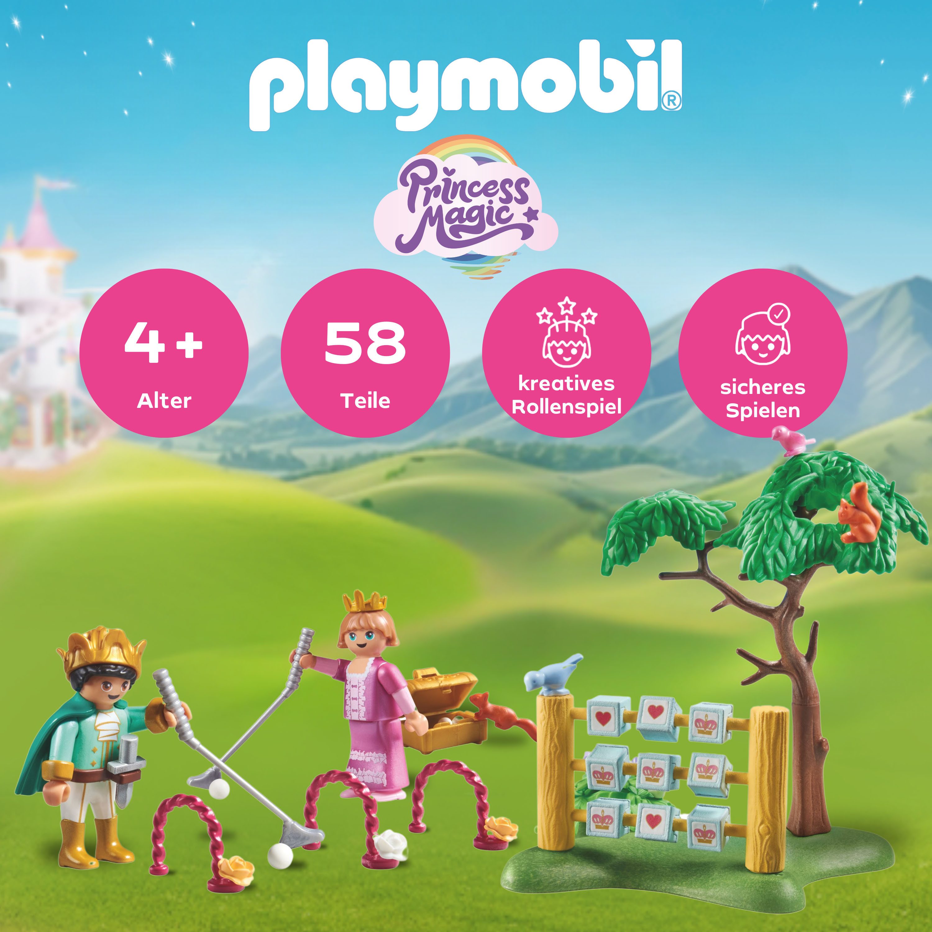 Playmobil® Königskinder im Spielgarten (71849), Playmobil Princess Magic Ko günstig online kaufen