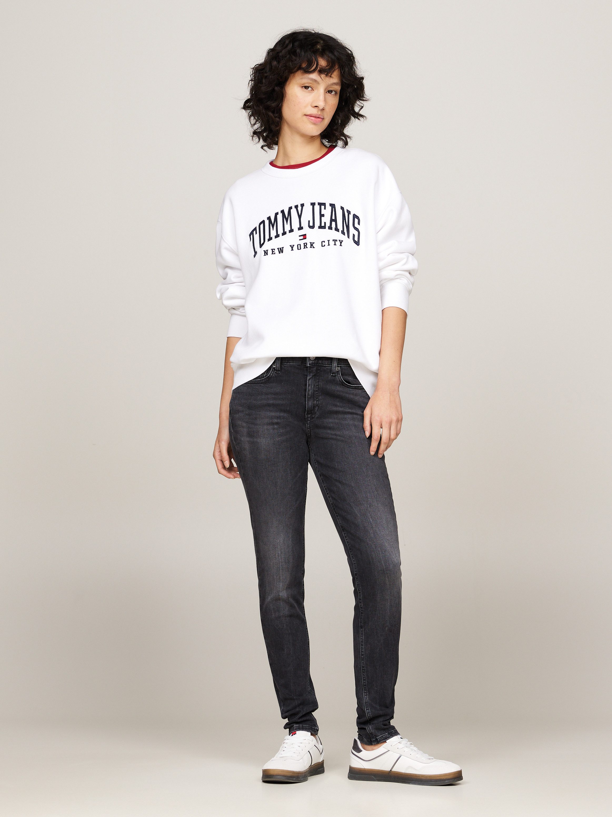 Tommy Jeans Skinny-fit-Jeans "Nora Mid Rise Skinny Fit", mit Waschung, Logo günstig online kaufen
