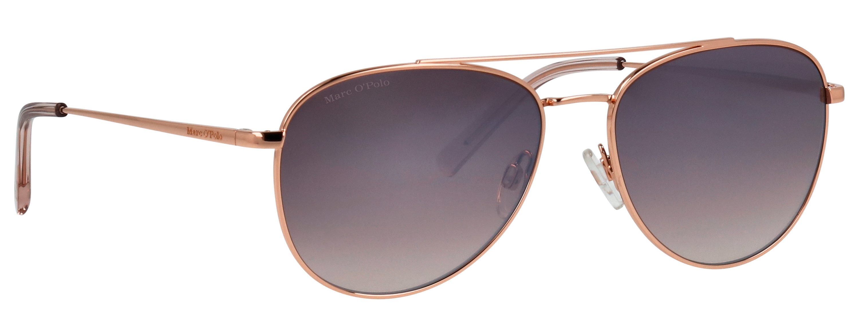 Marc O'Polo Pilotenbrille Modell 505066 Logoschriftzug auf dem Glas