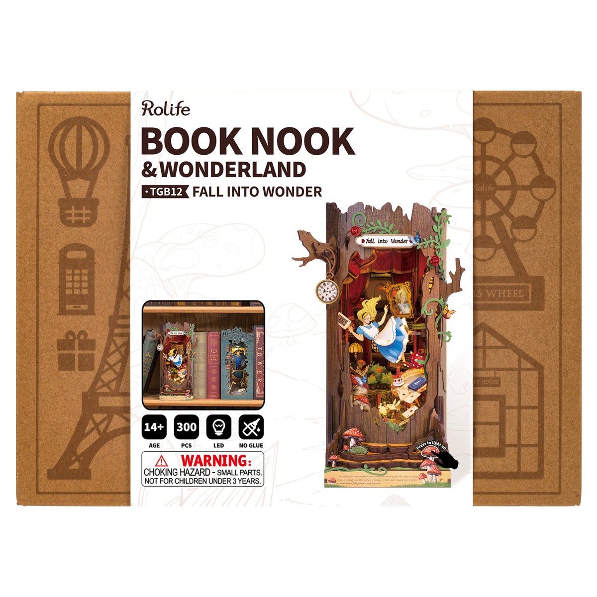 ROLIFE 3D-Puzzle Book Nook "Fall into günstig online kaufen