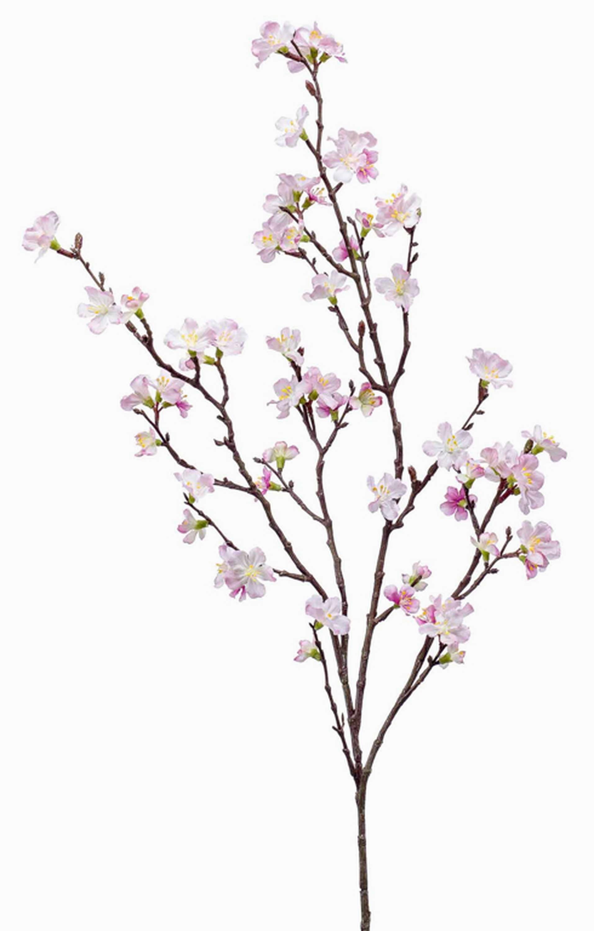 Kunstzweig Kirschblütenzweig PALS mit Blüten, rosa, 95cm Zierkirsche, artplants, Höhe 95.0 cm