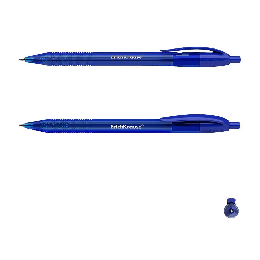 Grip Pack Blau Kugelschreiber, Tinte Nadelspitze 50er einziehbar Krause U-208 Kugelschreiber Erich