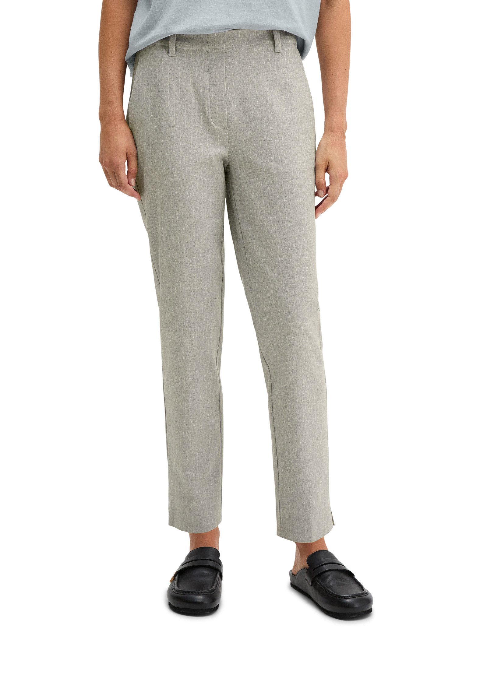 Marc O'Polo Chinohose aus garngefärbtem Organic-Cotton-Viskose-Mix