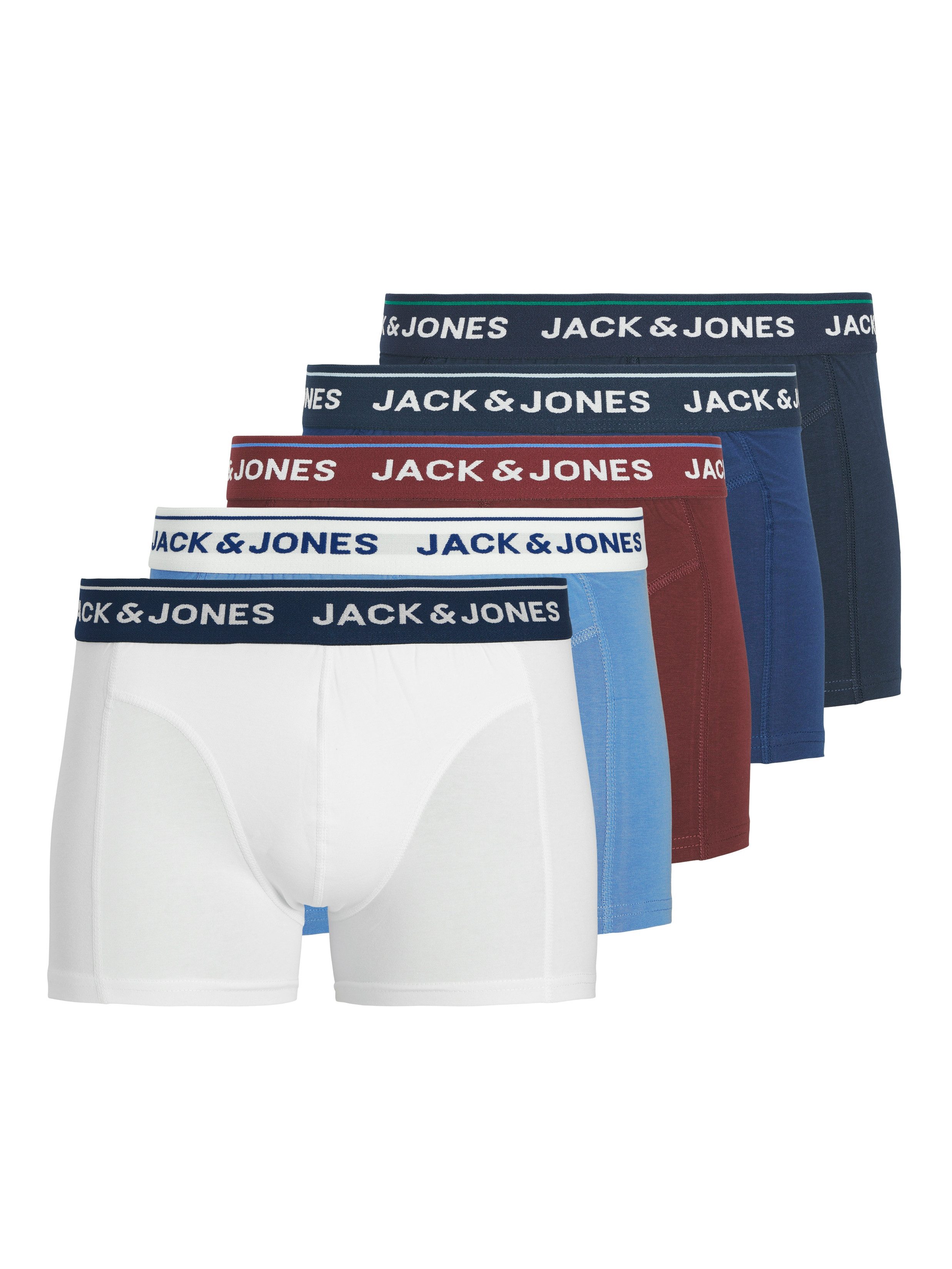 Jack & Jones Trunk JACBRANCO SOLID TRUNKS 5 PACK (Packung, 5-St)