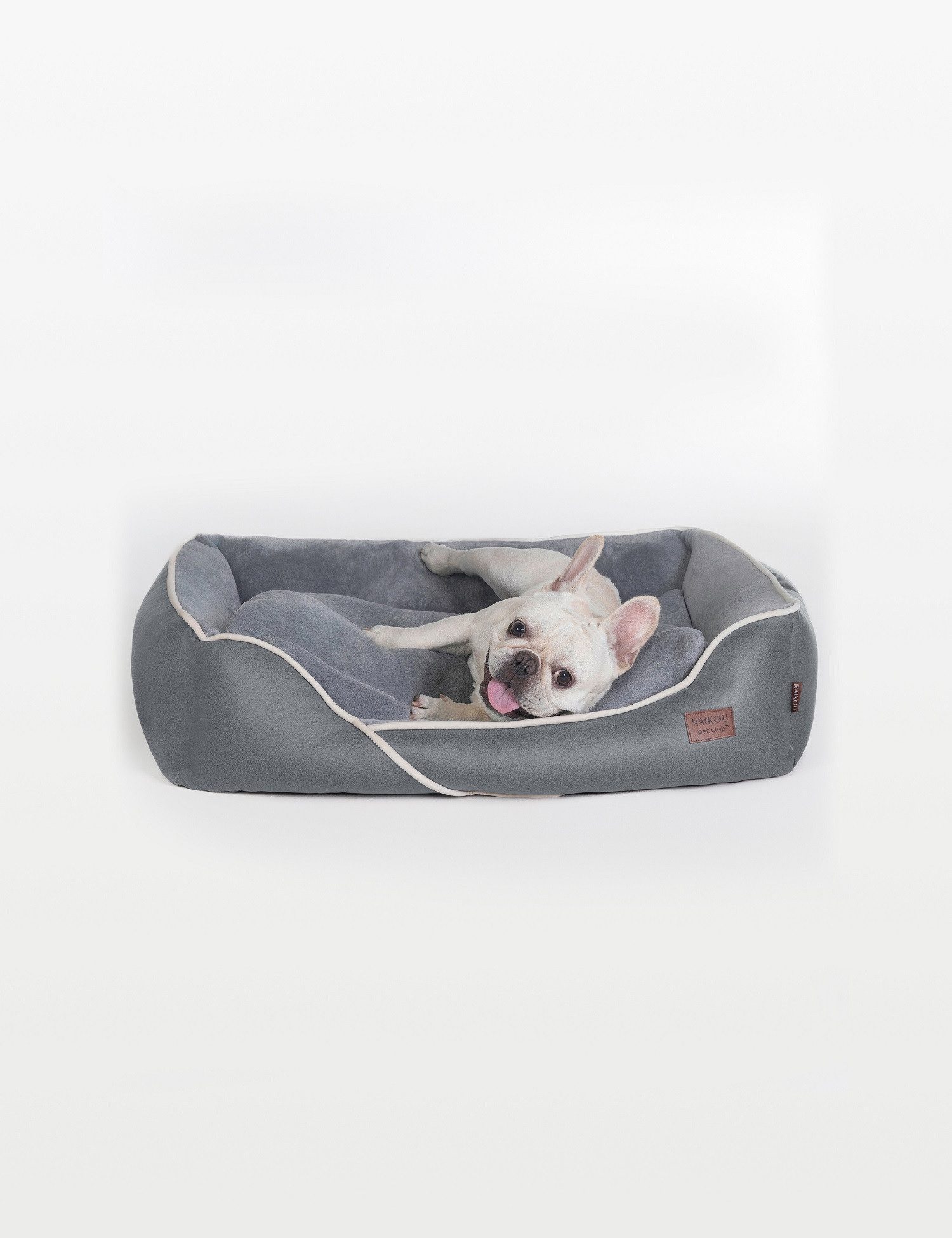 RAIKOU Hundematte Ergonomisches Hundebett für kleine und große Hunde Schlafplatz, waschbar,flauschig weich