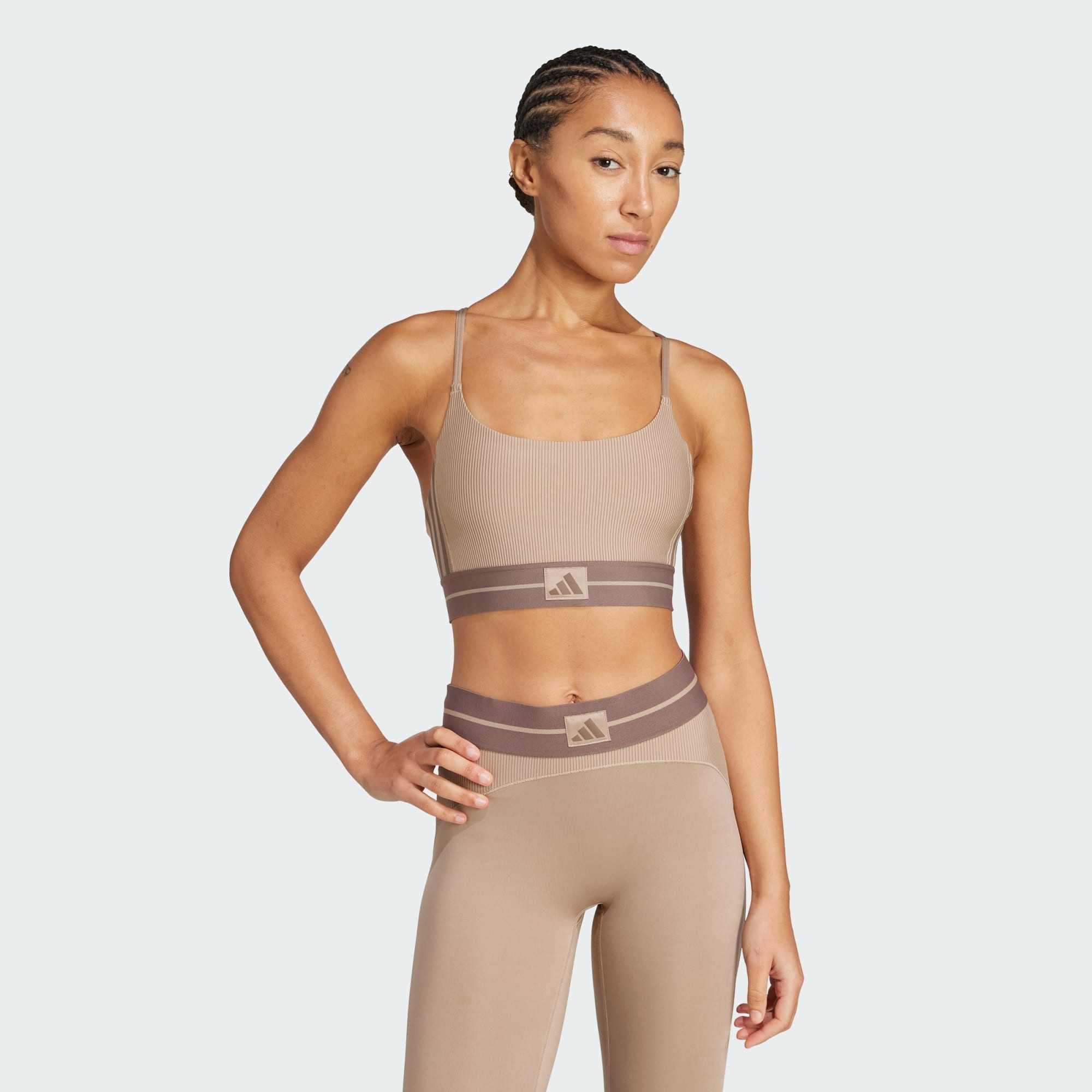 adidas Performance Sport-BH HYPERGLAM RIB SPORT-BH (1-tlg) günstig online kaufen