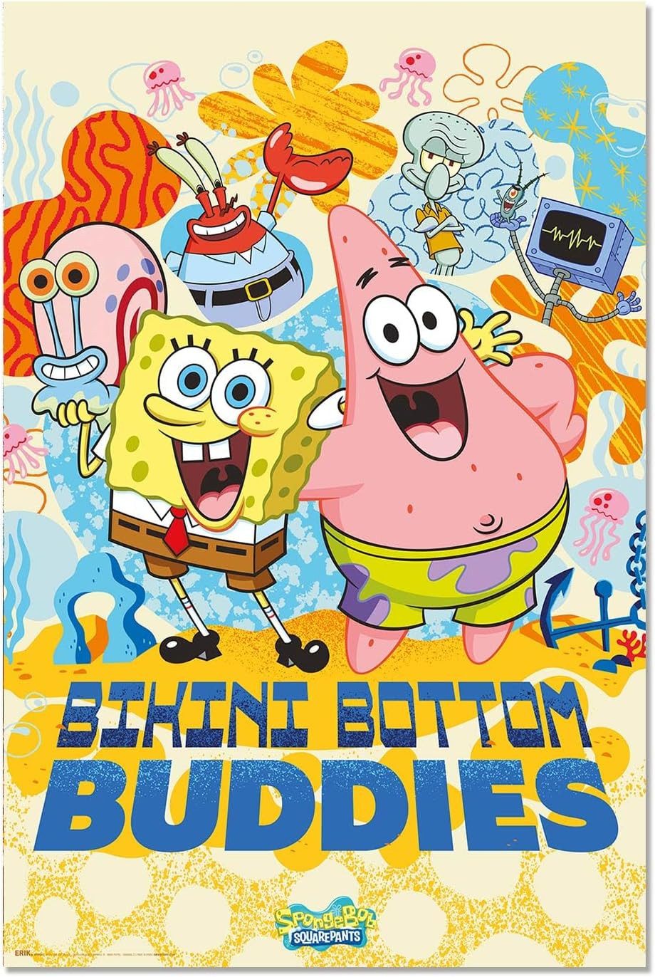 Poster Spongebob - Squarepants - Poster 61x91,5 cm