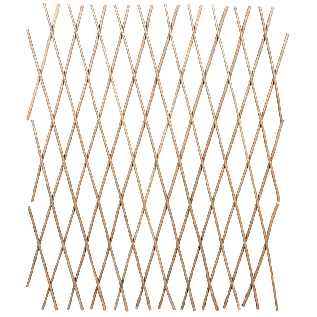 vidaXL Gartenzaun Weidenzaun 5 Stk. 180x90 cm, (5-St), 5x Rankgitter 90x180cm Weide Spalier Rankhilfe Gitter Pflanzengitter – Bild 2 von 5