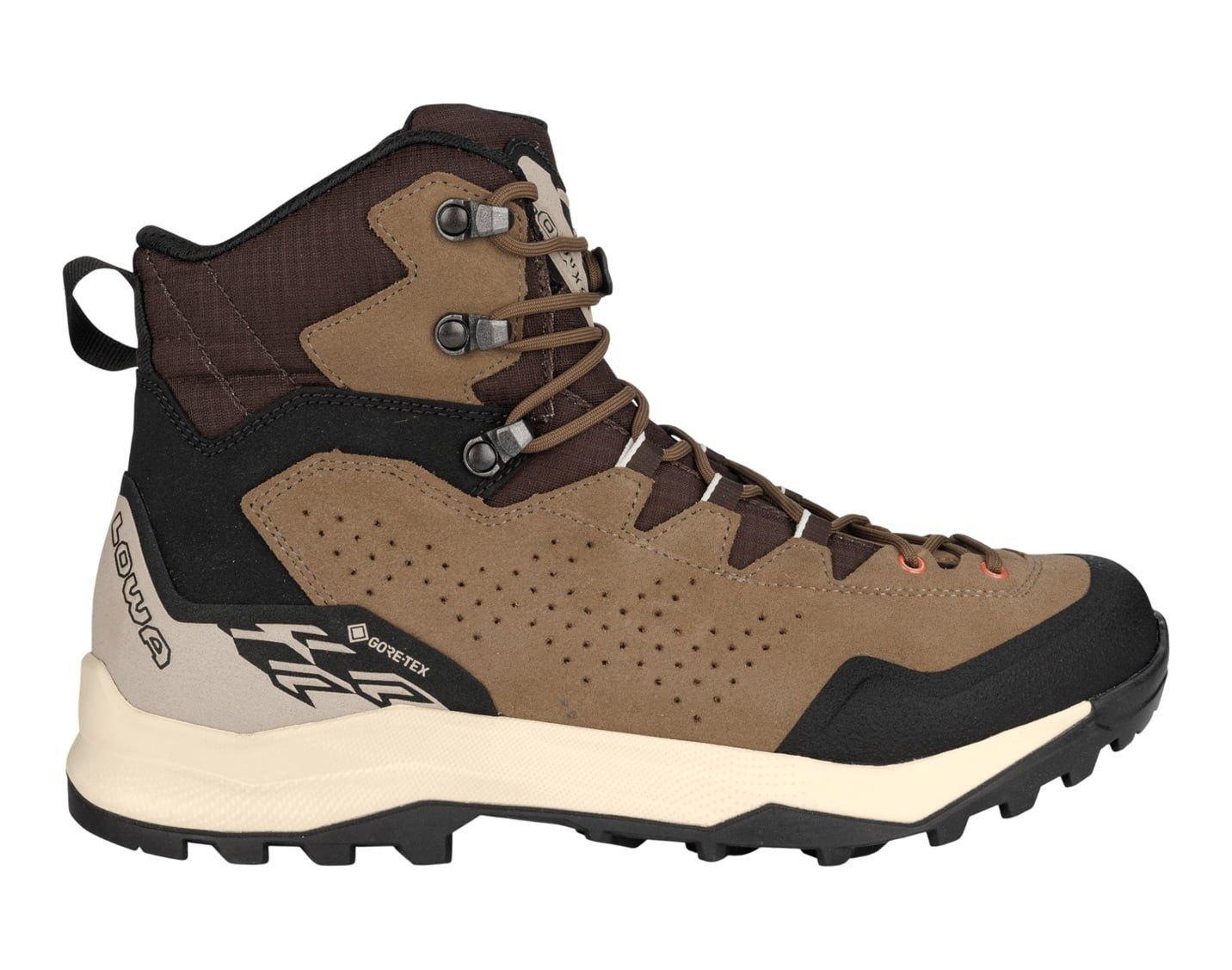Lowa Explorer Mid GTX (Trekking, Veloursleder/Textil, wasserdicht) Wandersc günstig online kaufen