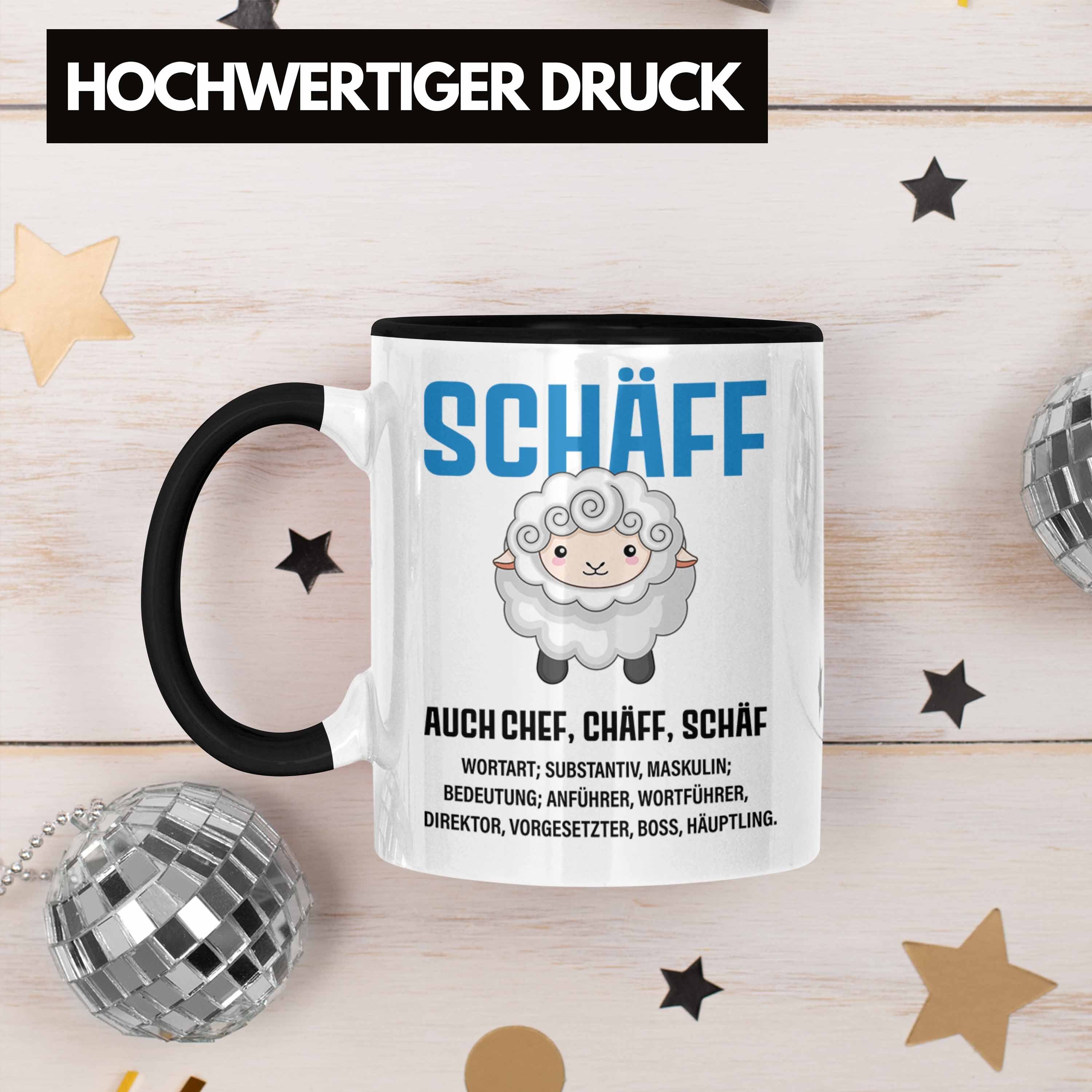 - Trendation Abschied Tasse Lustig Geschenke Geschenkidee Spruch Trendation Chef Schwarz Tasse Kaffeetasse