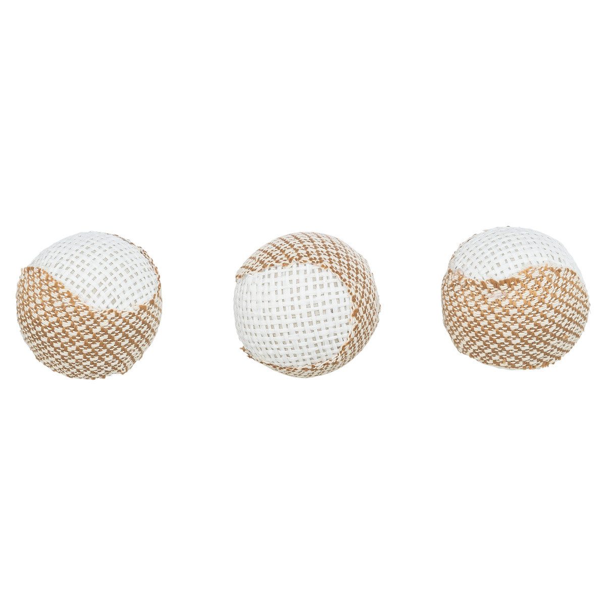 TRIXIE Tierkuscheltier Katzenspielzeug Set Rasselbälle, Jute günstig online kaufen
