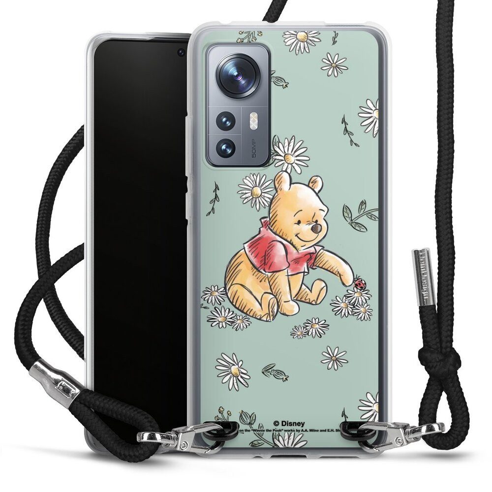 DeinDesign Handyhülle Winnie Puuh Disney Offizielles Lizenzprodukt Daisy and Bug Love, Xiaomi 12 5G Handykette Hülle mit Band Case zum Umhängen