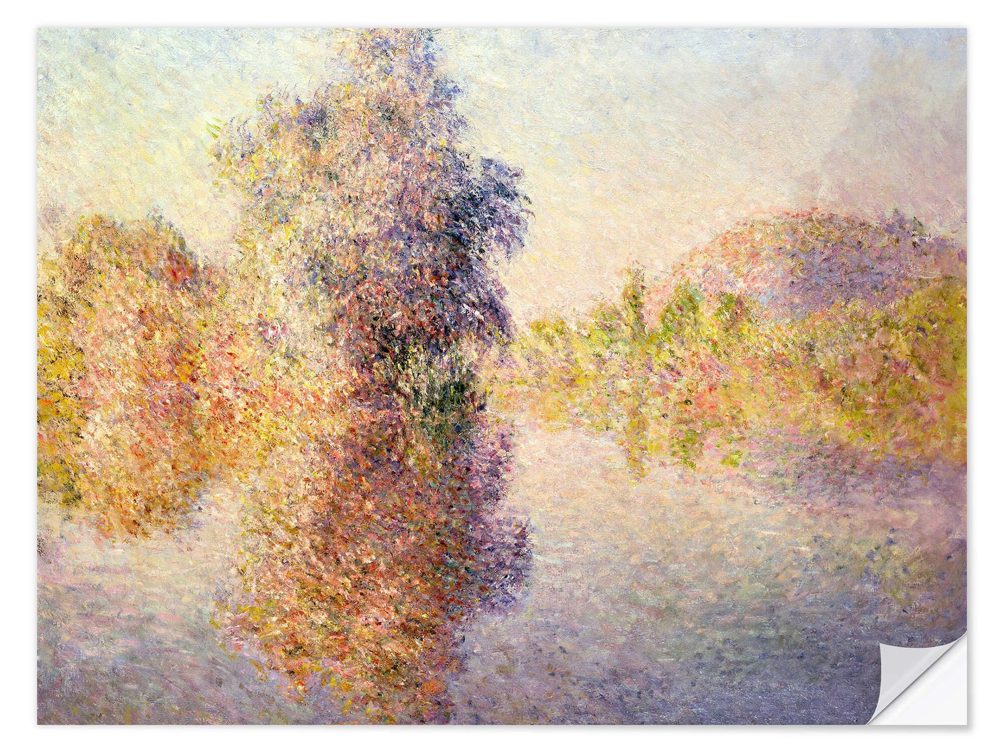 Posterlounge Wandbild Die Seine bei Giverny günstig online kaufen