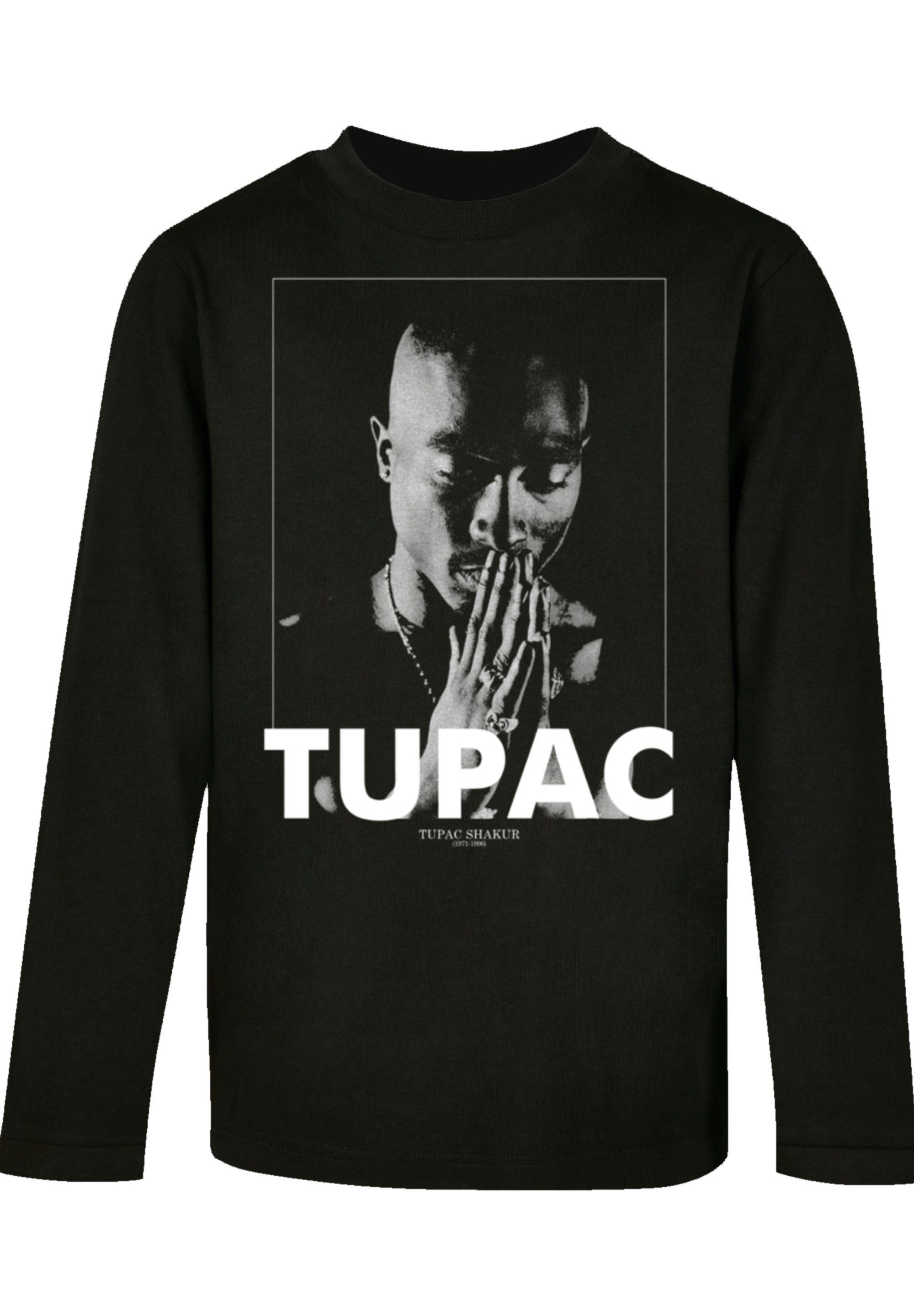 Shakur Praying Print F4NT4STIC T-Shirt Tupac