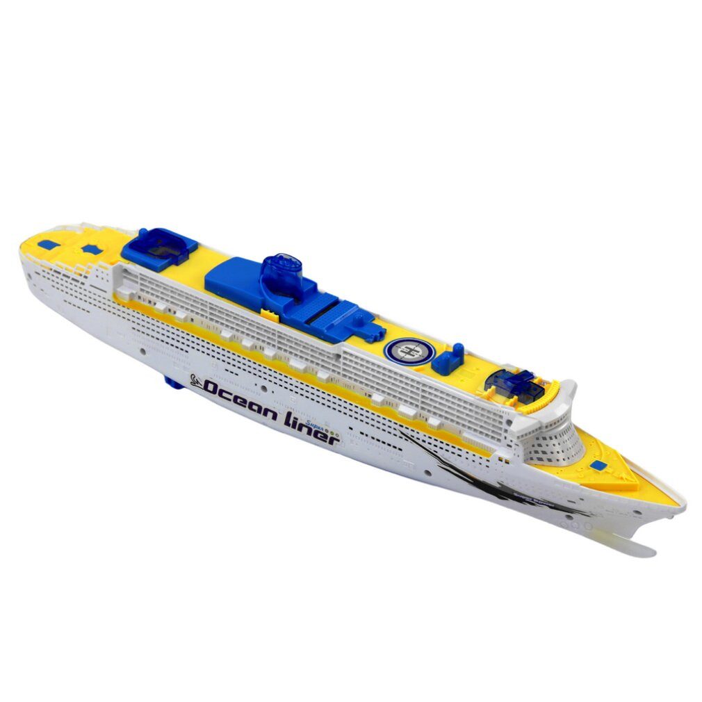 LEAN TOYS Spielzeug-Boot Lean Toys Fahrgastschiff mit Ton und Licht
