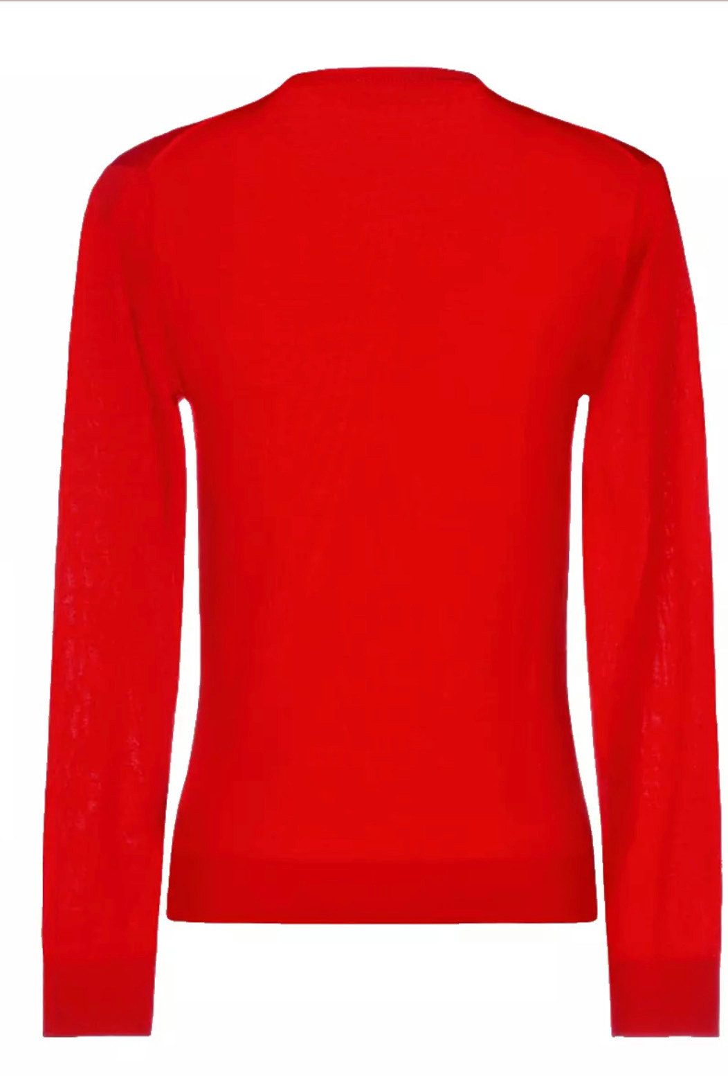 Dsquared2 Strickpullover V-Ausschnitt Pullover Sweater Pulli Lange Ärmel und gerippte Bündche