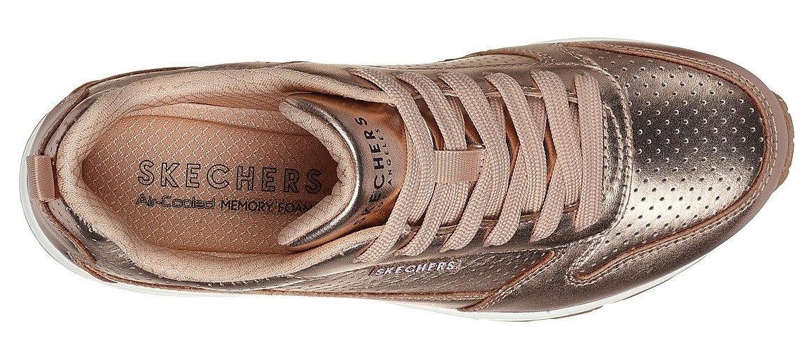 Skechers Uno - Metallixs Sneaker Keilsneaker, Plateausneaker, Schnürschuh mit Skech-Air – Bild 5 von 5
