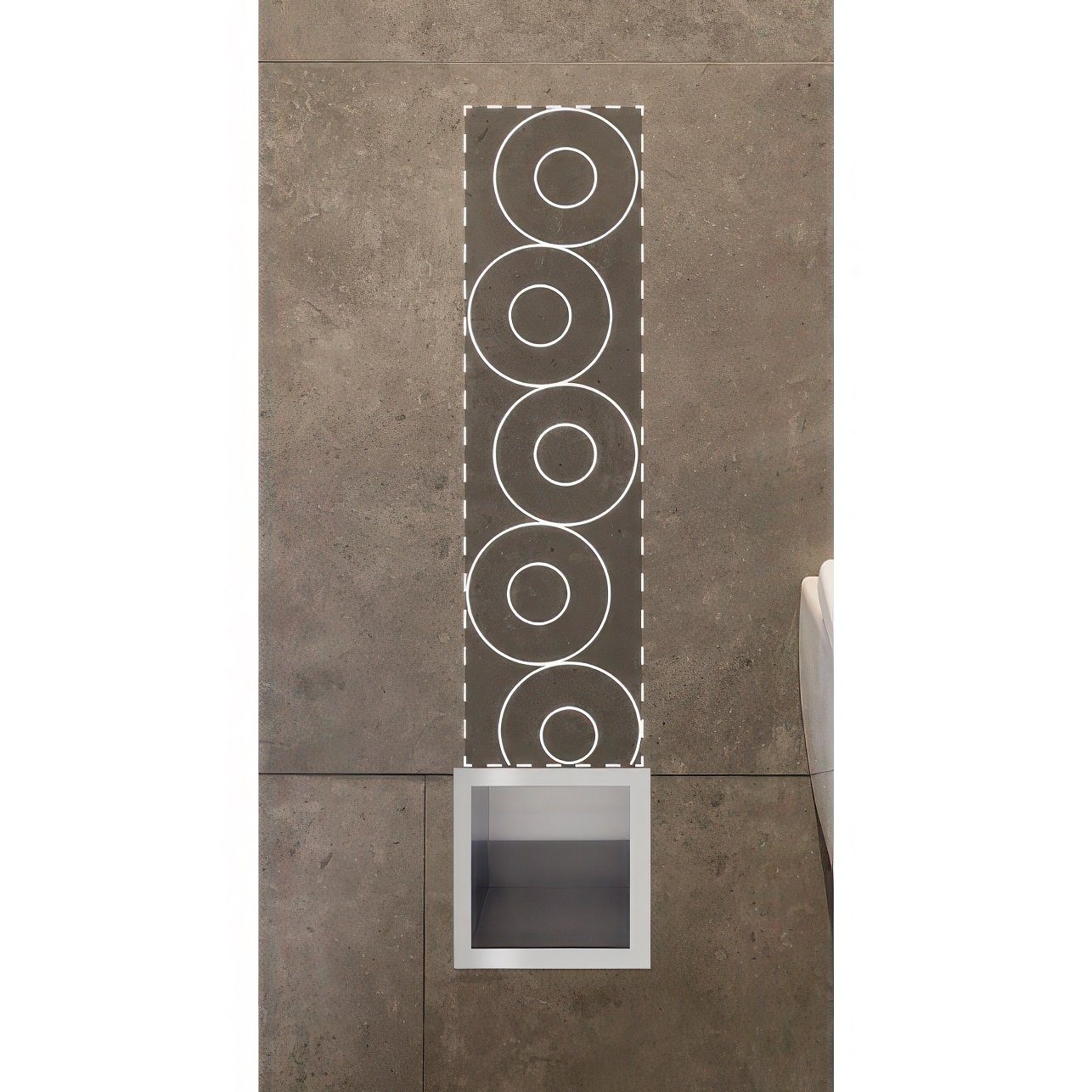 KOLMAN Toilettenpapierhalter WALL BOX PAPER 3 günstig online kaufen