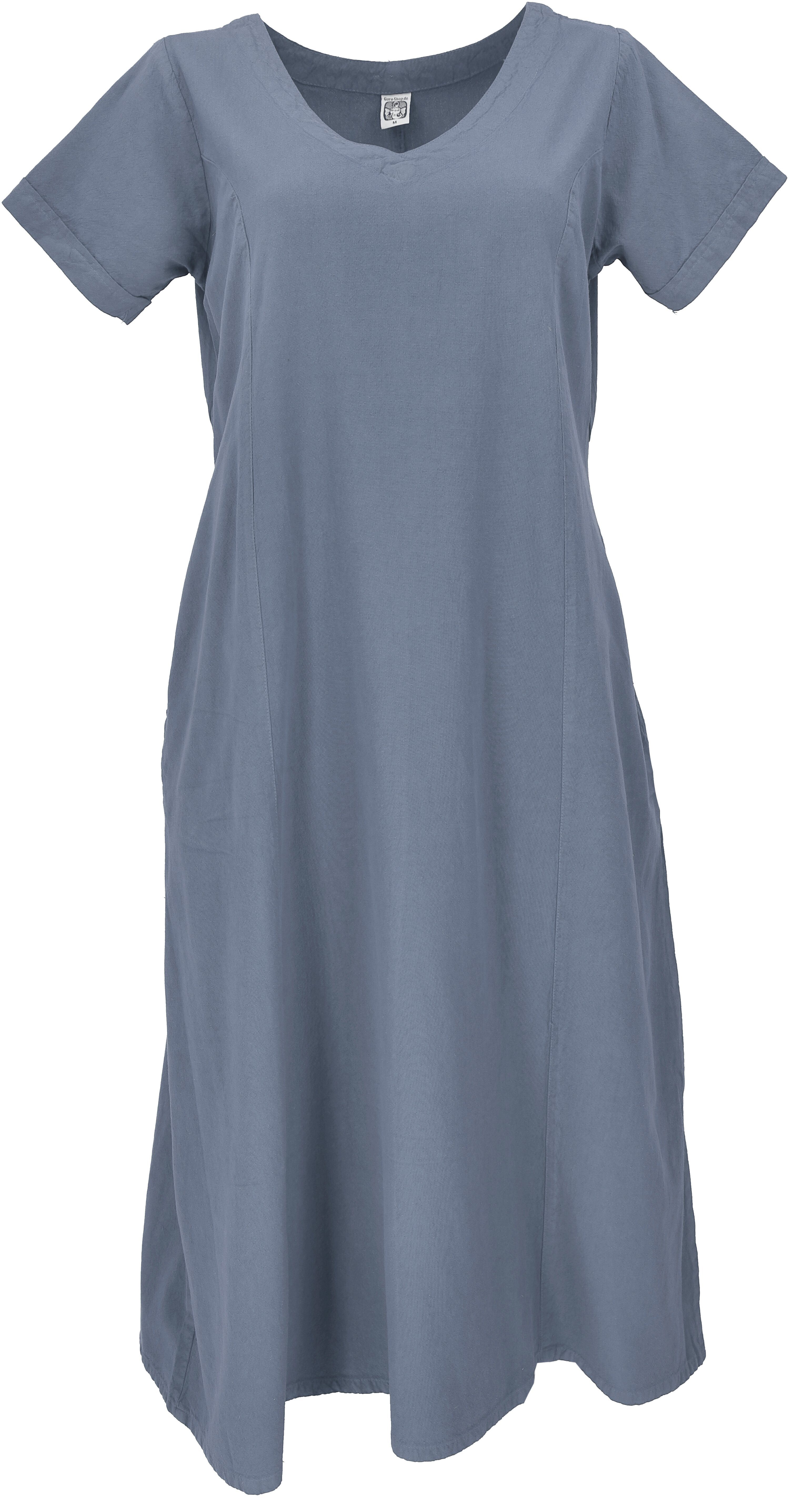 Guru-Shop Midikleid Weiches bequemes Baumwollkleid, Sommerkleid günstig online kaufen