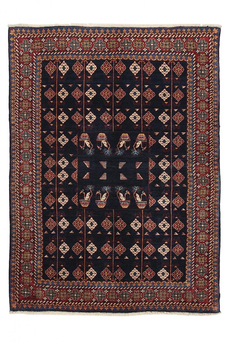 Orientteppich, mm rechteckig, 15 Handgeknüpfter Höhe: Moderner Trading, Gabbeh Nain Perser 152x199 Kashkuli Orientteppich