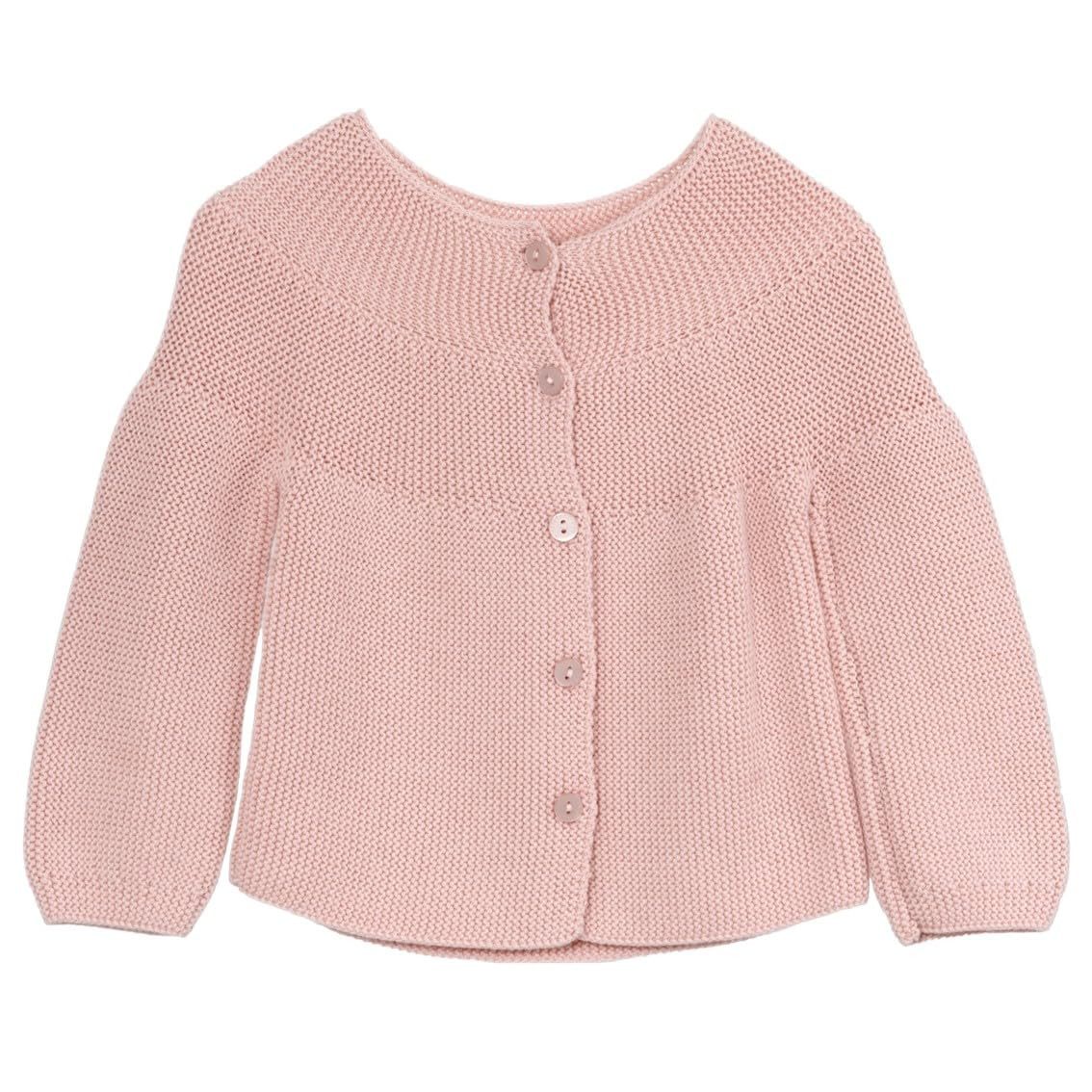 Strickkleid Minora Baby Strickjacke - Cardigan Links für Mädchen und Jungen