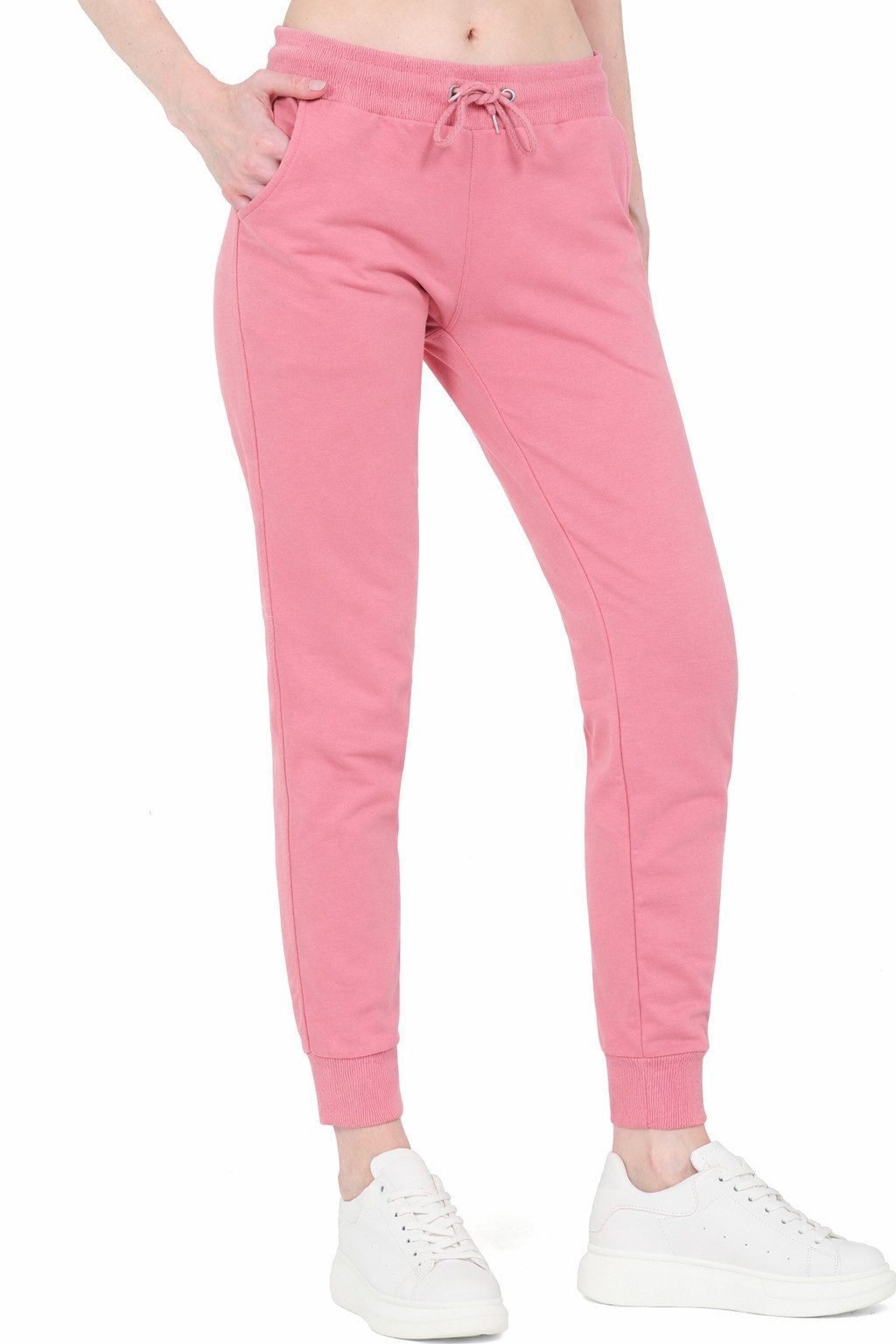 S&S Sweathose Jogginghose Damen Baumwolle Laufhose Sweatpants Trainingshose