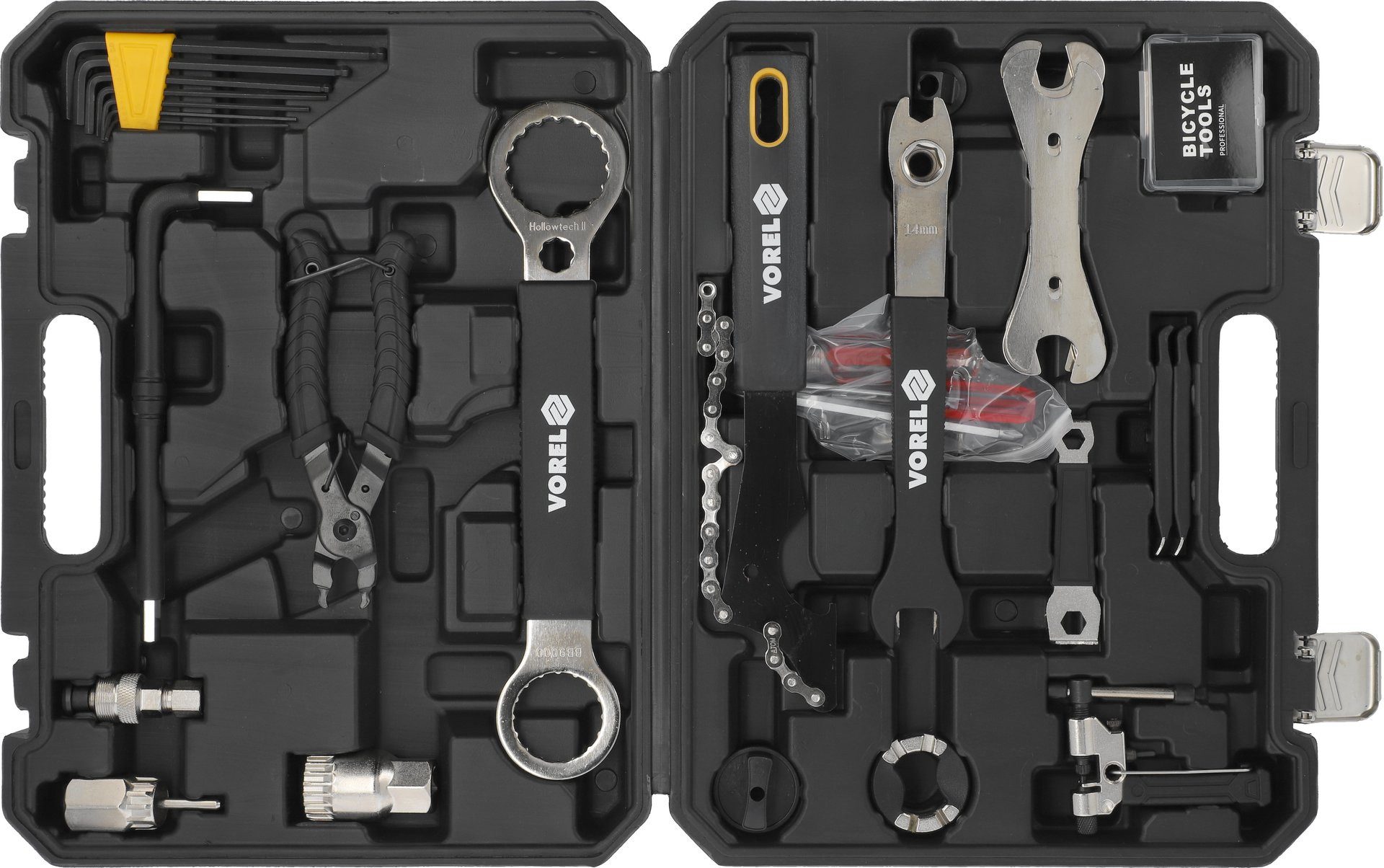 TRIZERATOP Werkzeugset Fahrrad Werkzeugset Komplettset für Reparatur und Wartung 30-teilig, (Werkstatt, Garage, Hobby, Keller) – Bild 2 von 5