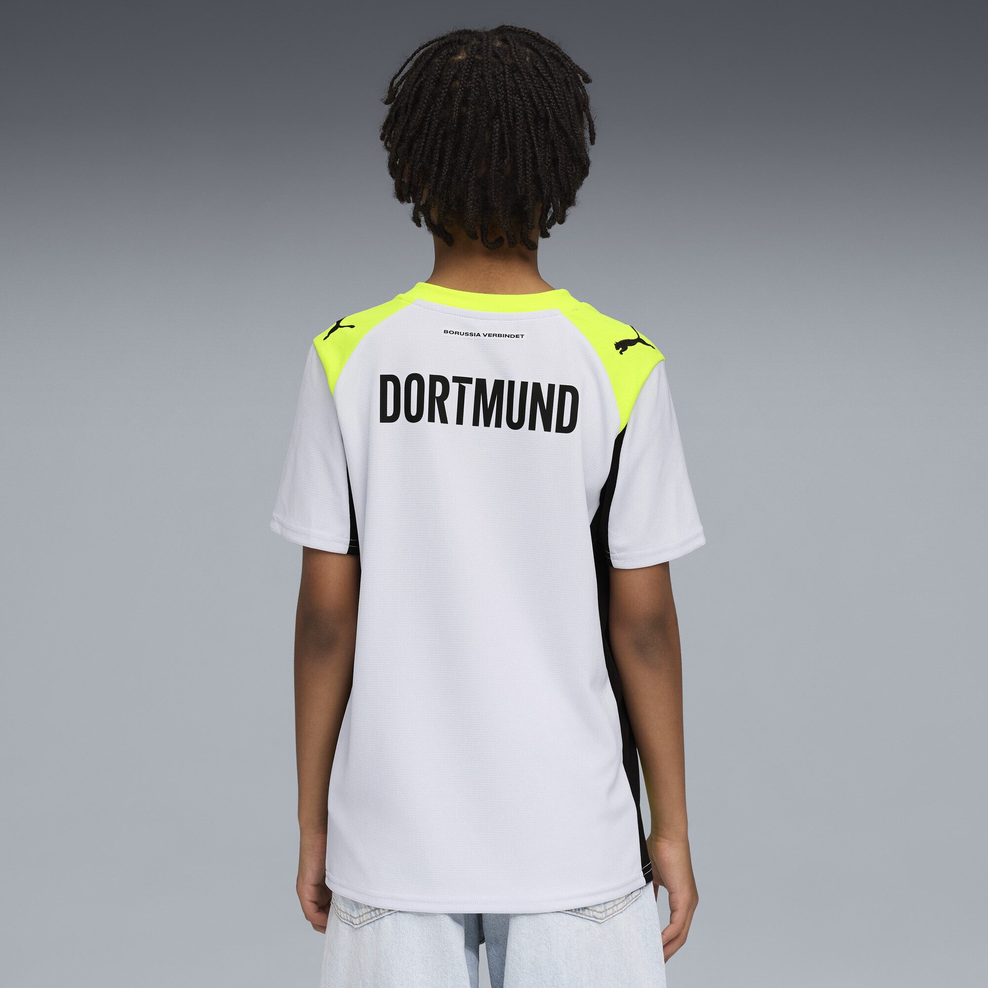 PUMA Trainingsshirt Borussia Dortmund 25/26 Auswärtstrikot Jugendliche
