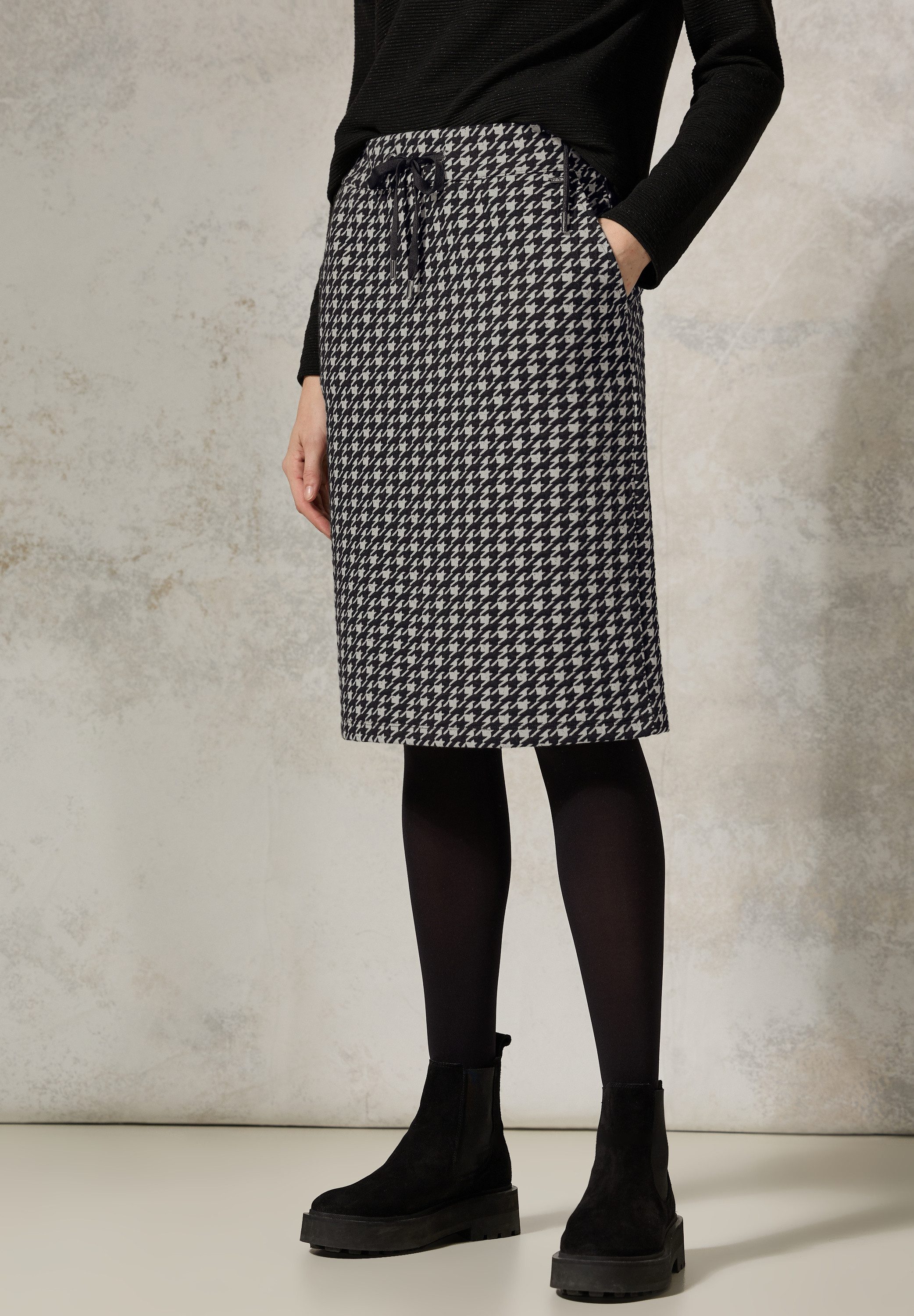 CECIL Strickrock softer Materialmix günstig online kaufen