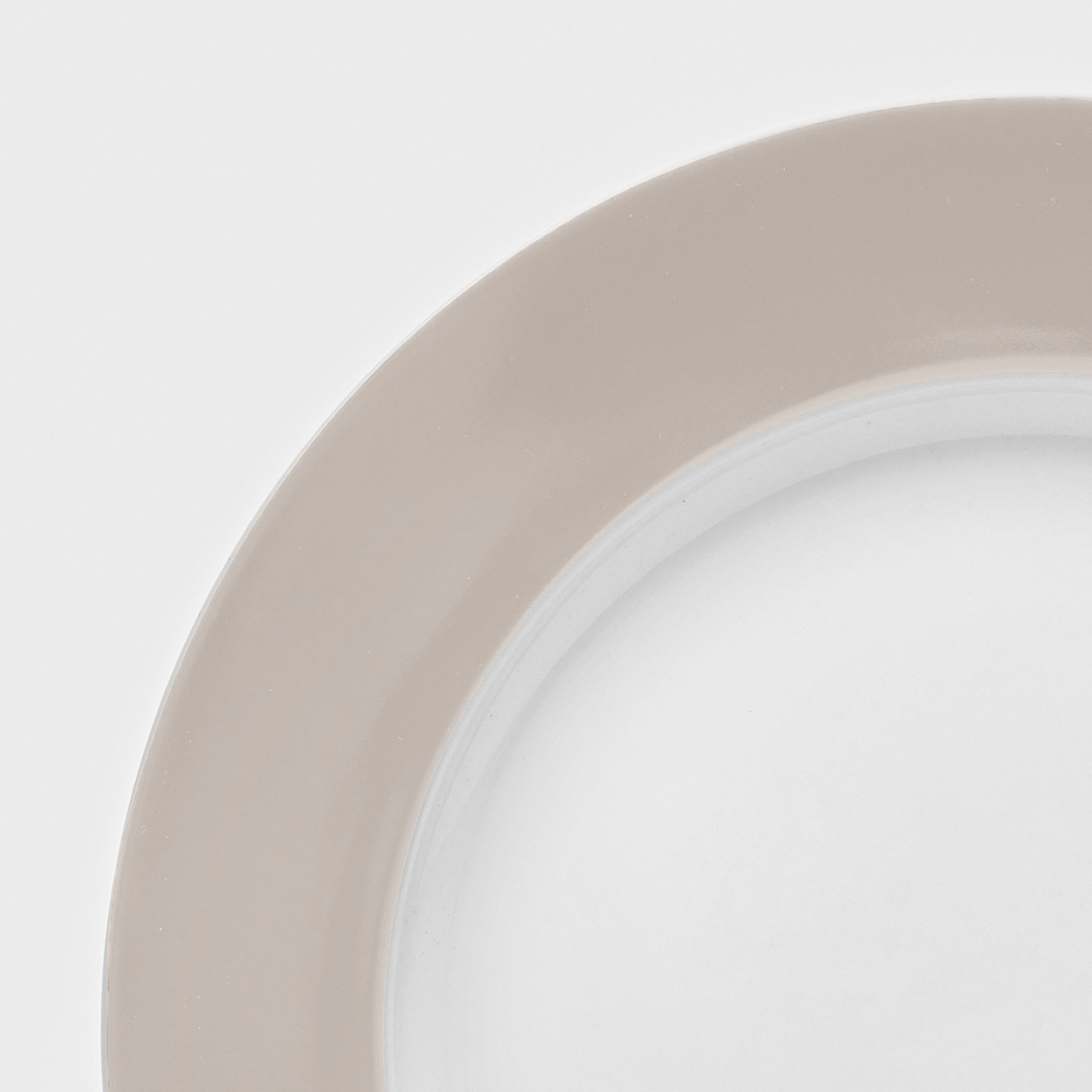 van Well Dessertteller Vario, (6 St), Teller Set, Porzellan, spülmaschinen- und mikrowellengeeignet, Ø 20 cm